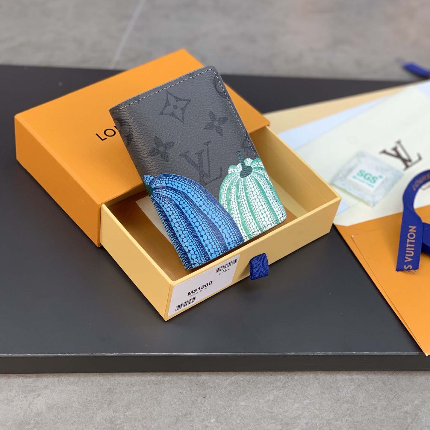 Louis Vuitton LV x YK Wallet  (7.5×11.1×1cm)   M81969 - DopestKickz