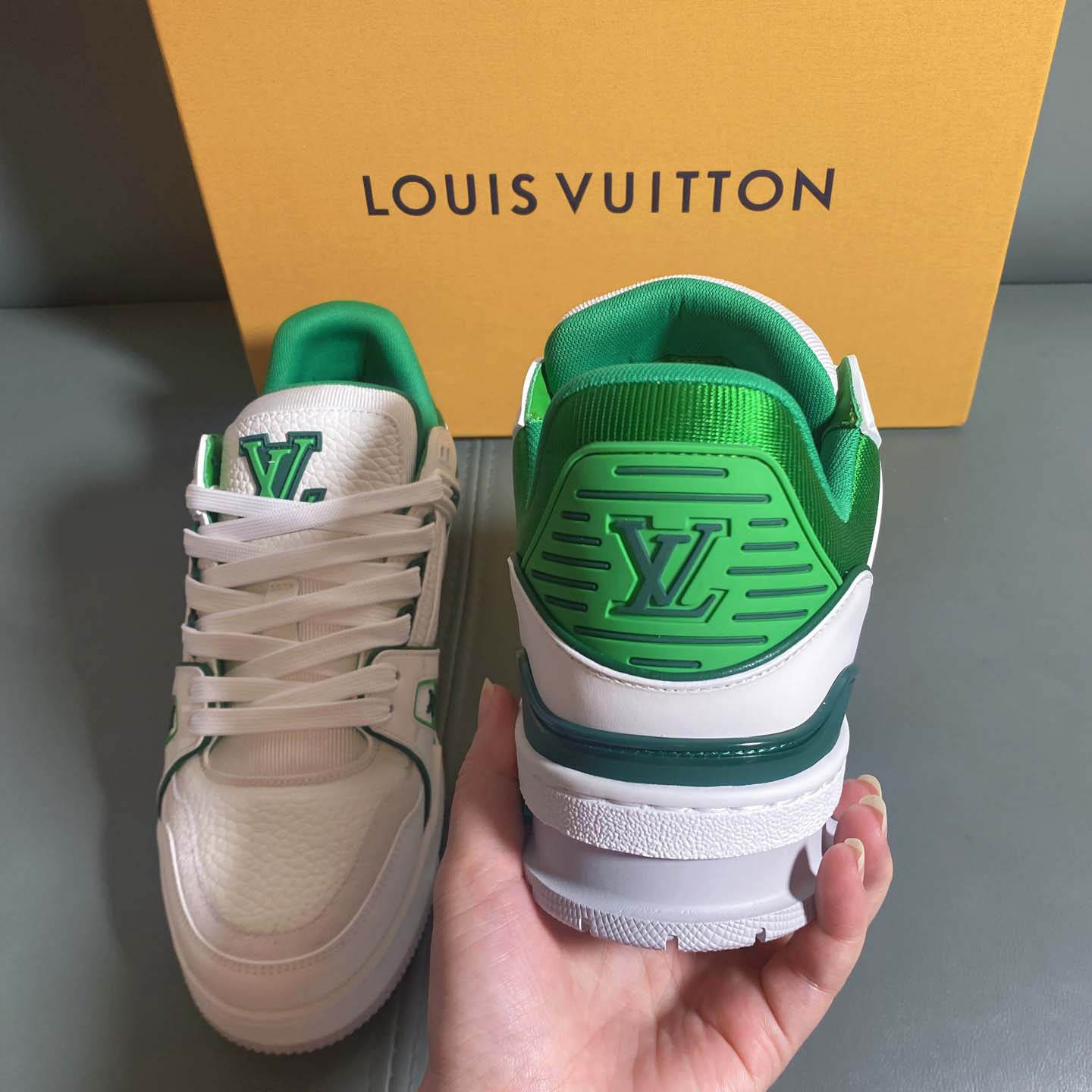 Louis Vuitton LV Trainer Sneaker      1AIJ05 - DopestKickz