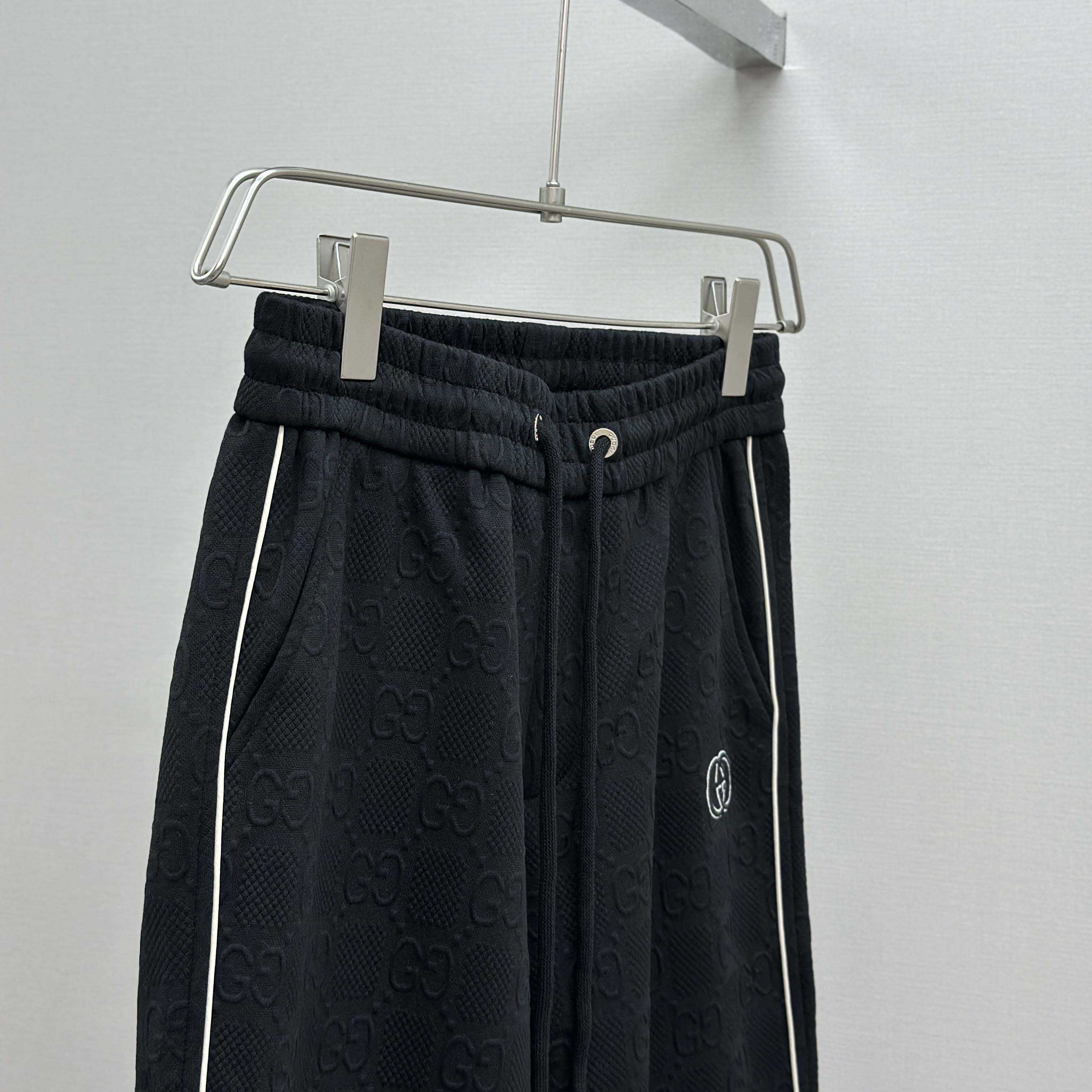Gucci Black Cotton Pants - DopestKickz