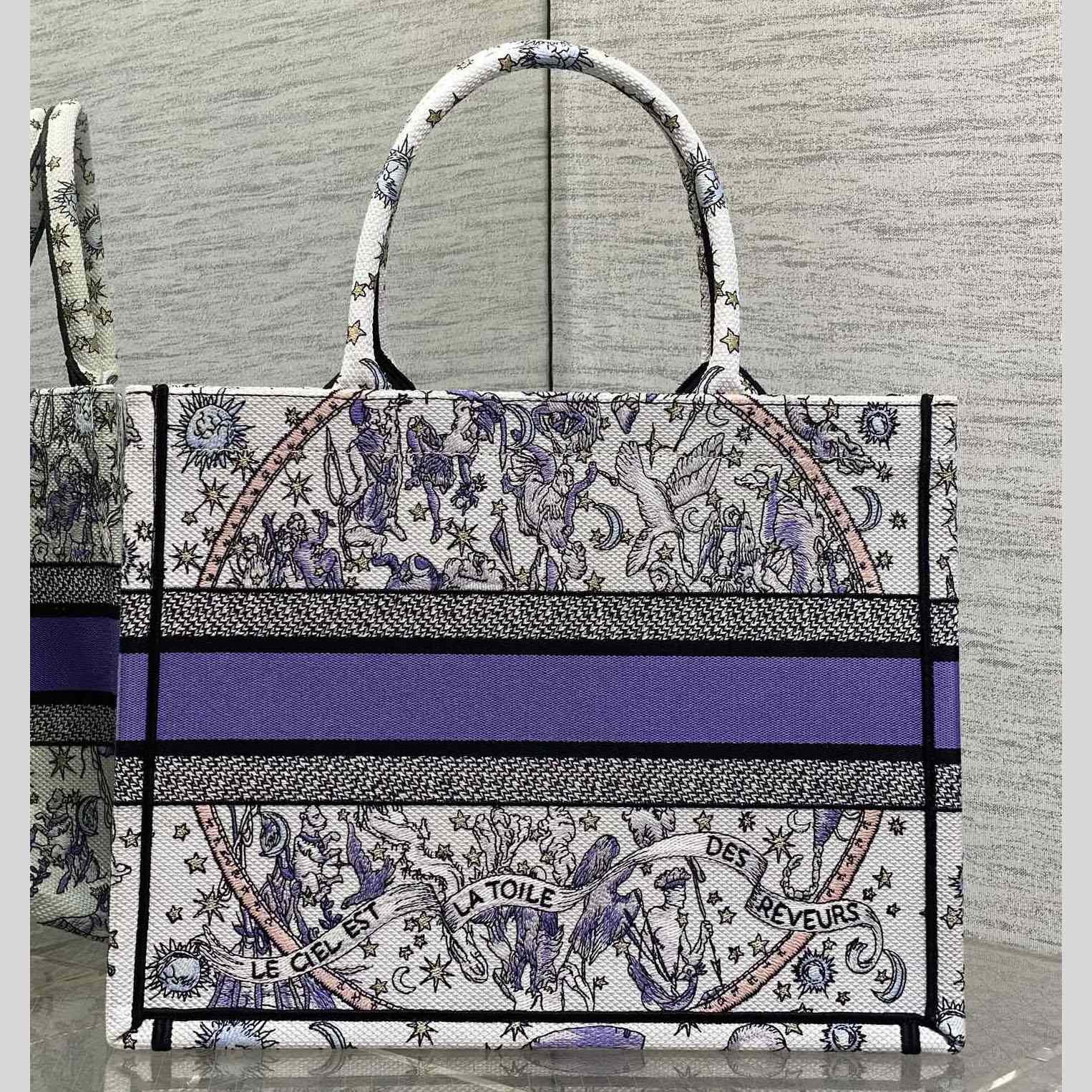 Dior Lucky Medium Dior Book Tote - DopestKickz