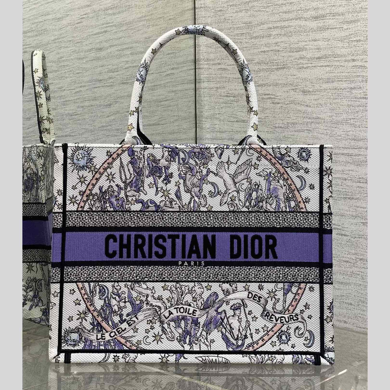 Dior Lucky Medium Dior Book Tote - DopestKickz