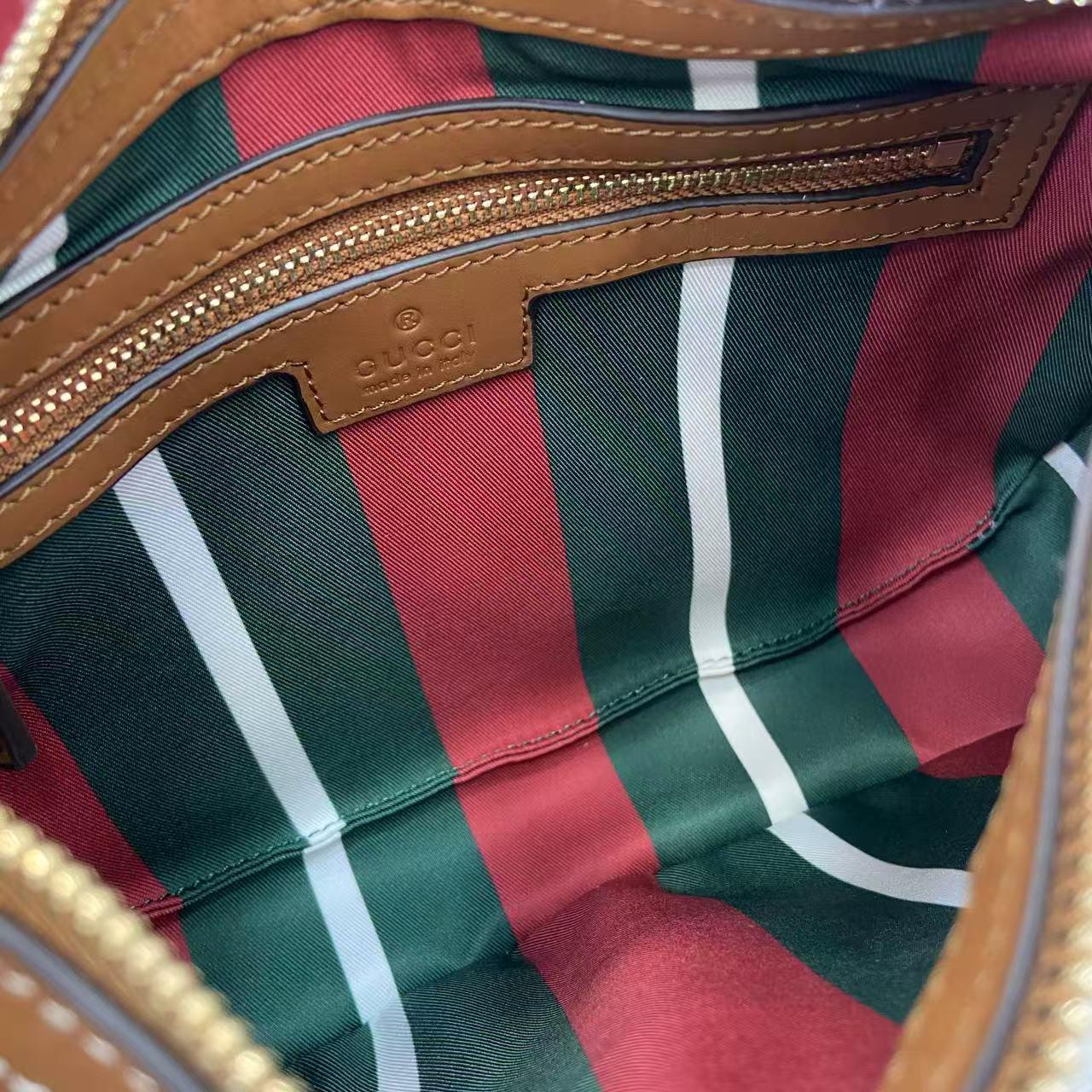 Gucci GG Emblem Medium Shoulder Bag - DopestKickz