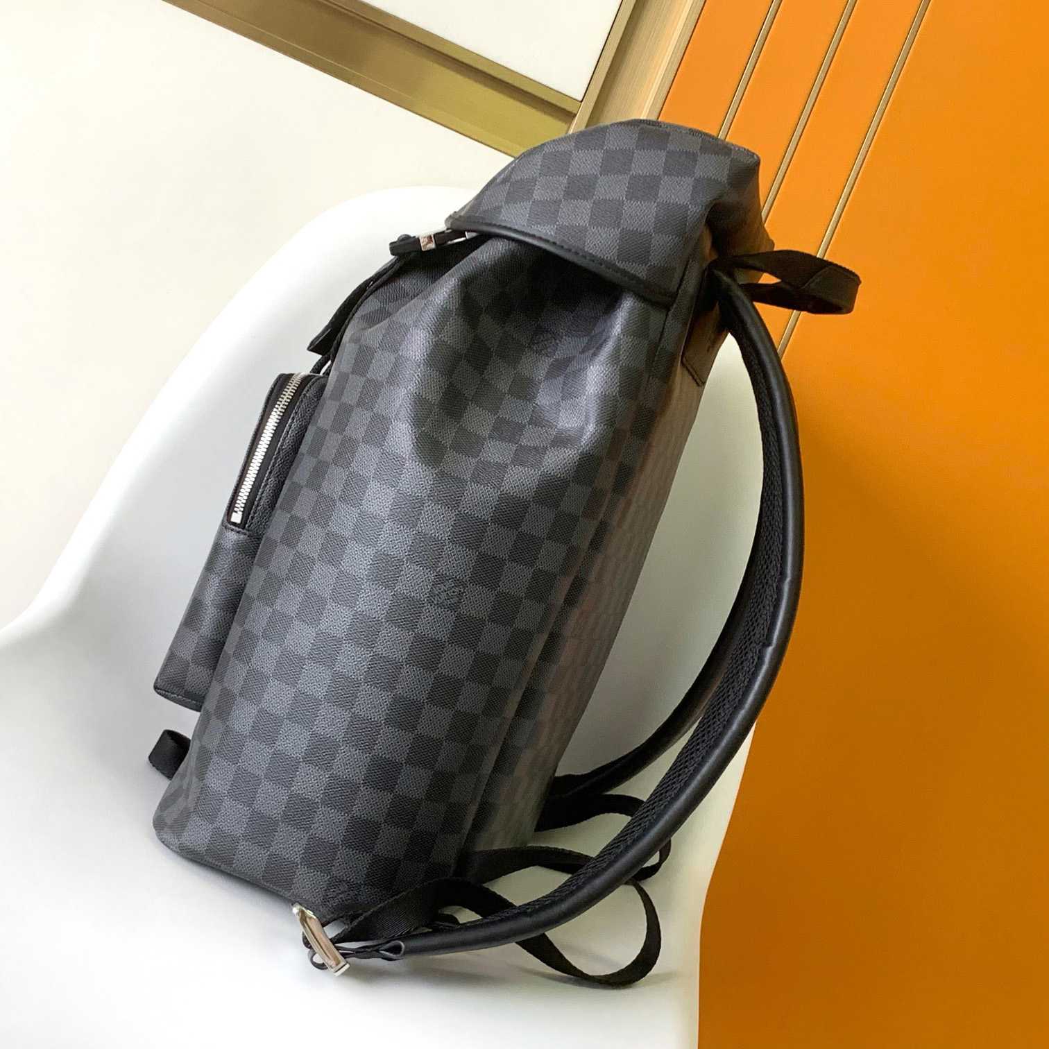 Louis Vuitton Damier Graphite Canvas Zack Backpack   N40005 - DopestKickz