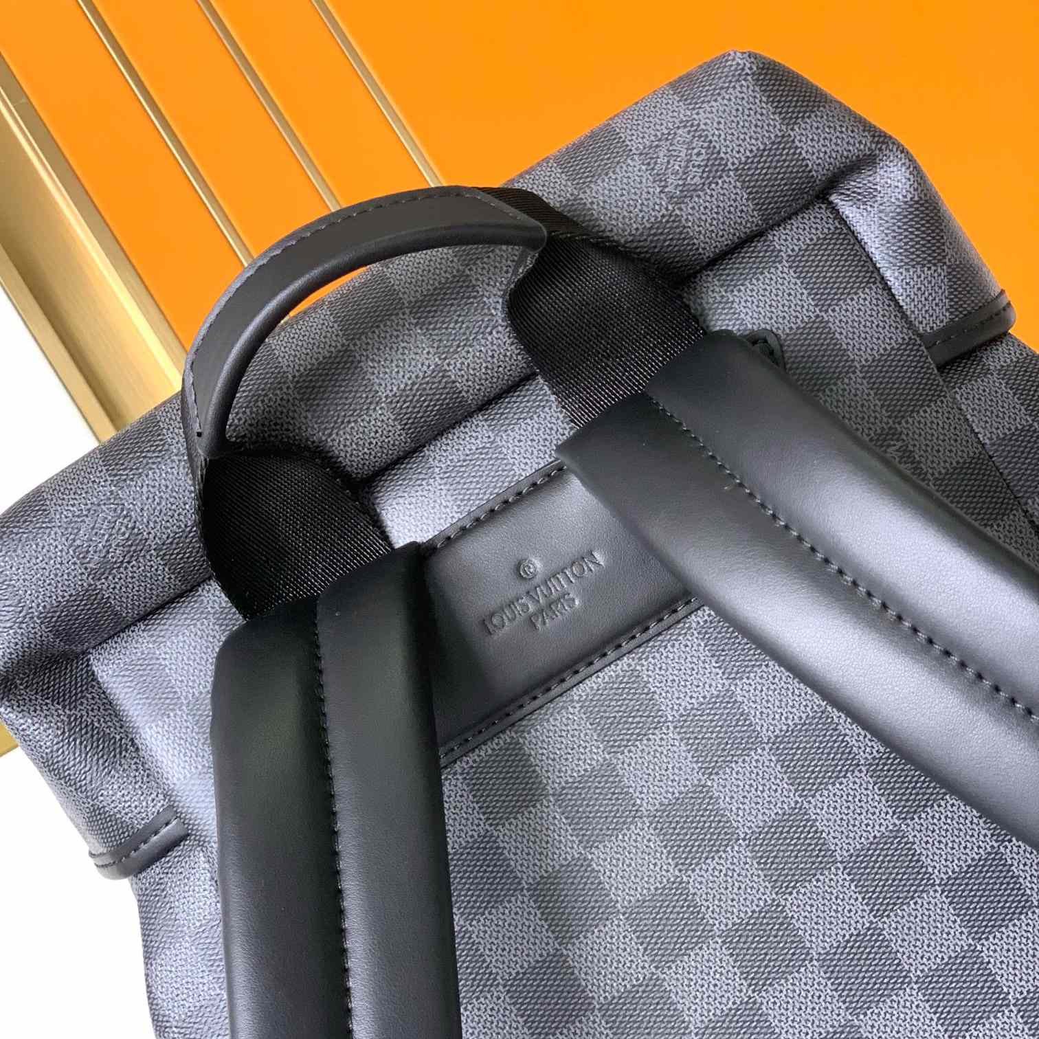 Louis Vuitton Damier Graphite Canvas Zack Backpack   N40005 - DopestKickz