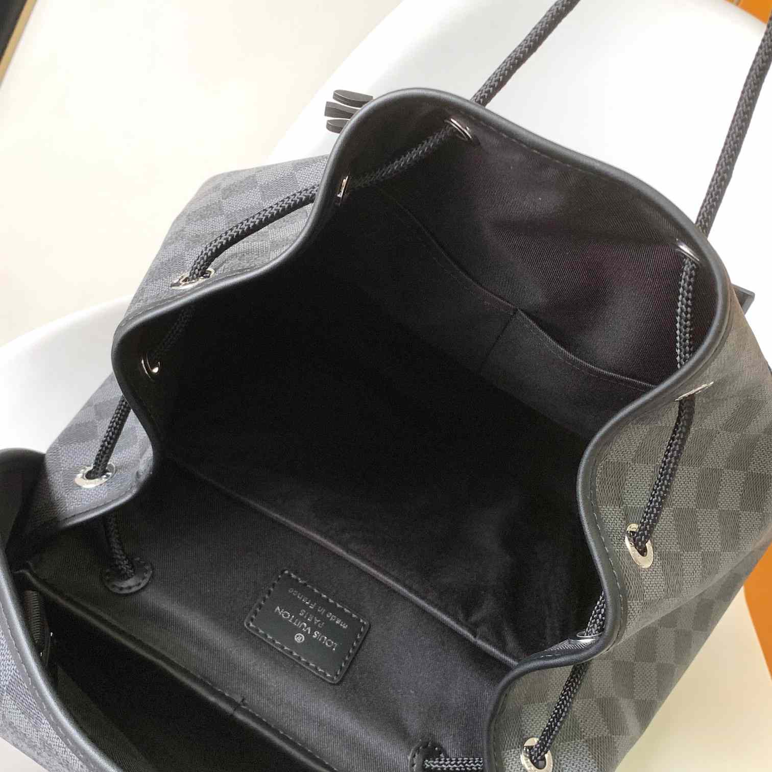 Louis Vuitton Damier Graphite Canvas Zack Backpack   N40005 - DopestKickz