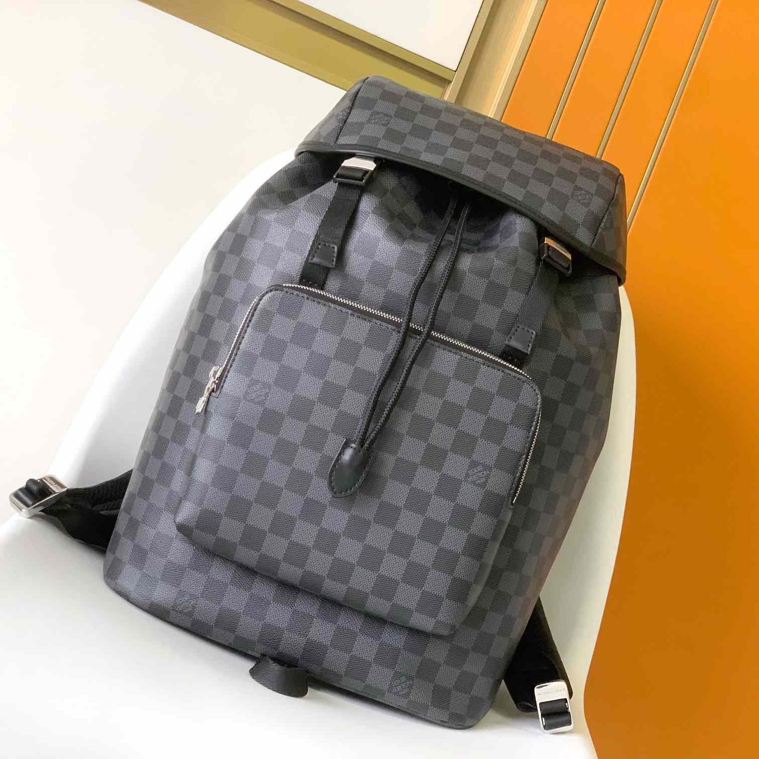 Louis Vuitton Damier Graphite Canvas Zack Backpack   N40005 - DopestKickz