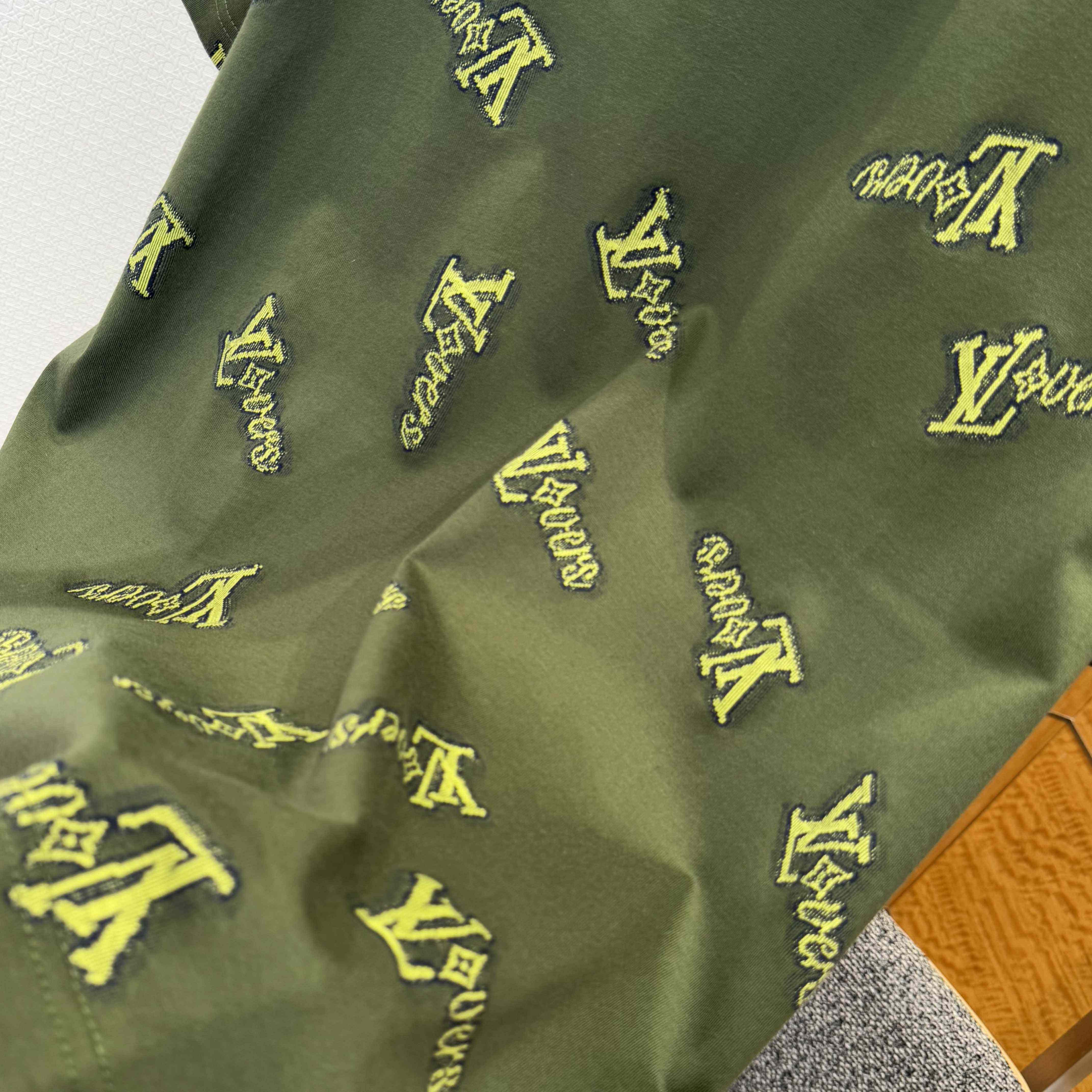 Louis Vuitton Jacquard Cotton T-Shirt   1AGJYS - DopestKickz