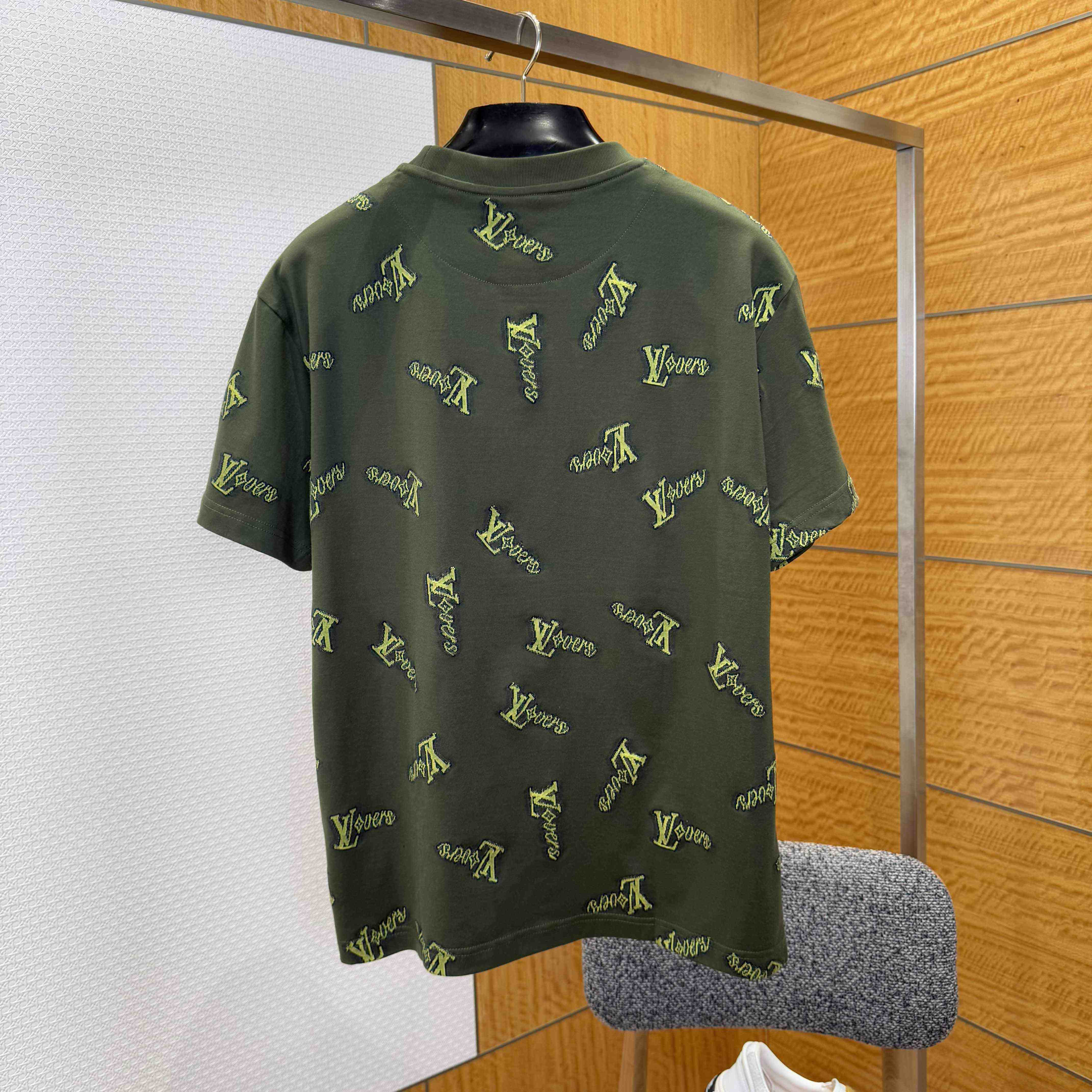 Louis Vuitton Jacquard Cotton T-Shirt   1AGJYS - DopestKickz