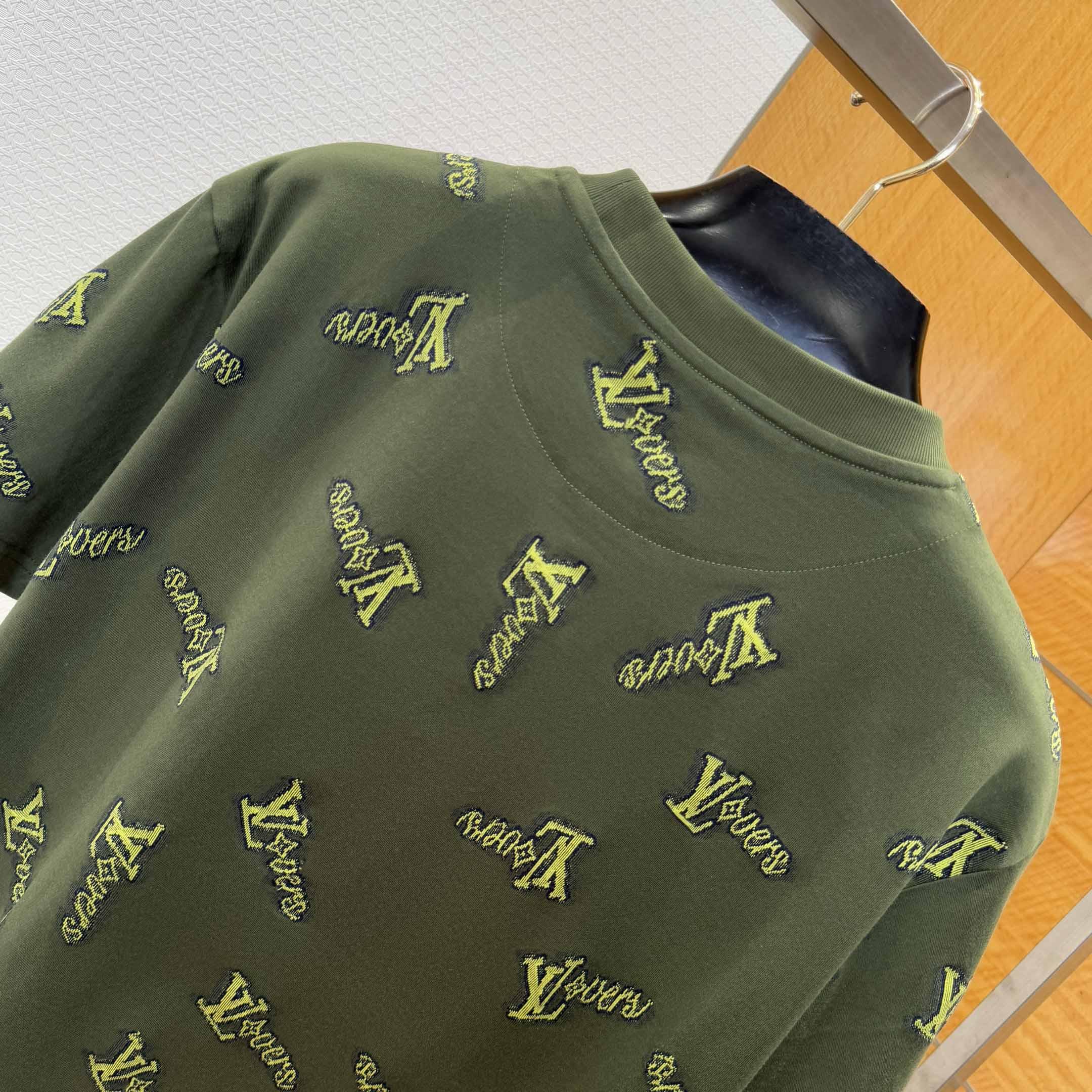 Louis Vuitton Jacquard Cotton T-Shirt   1AGJYS - DopestKickz