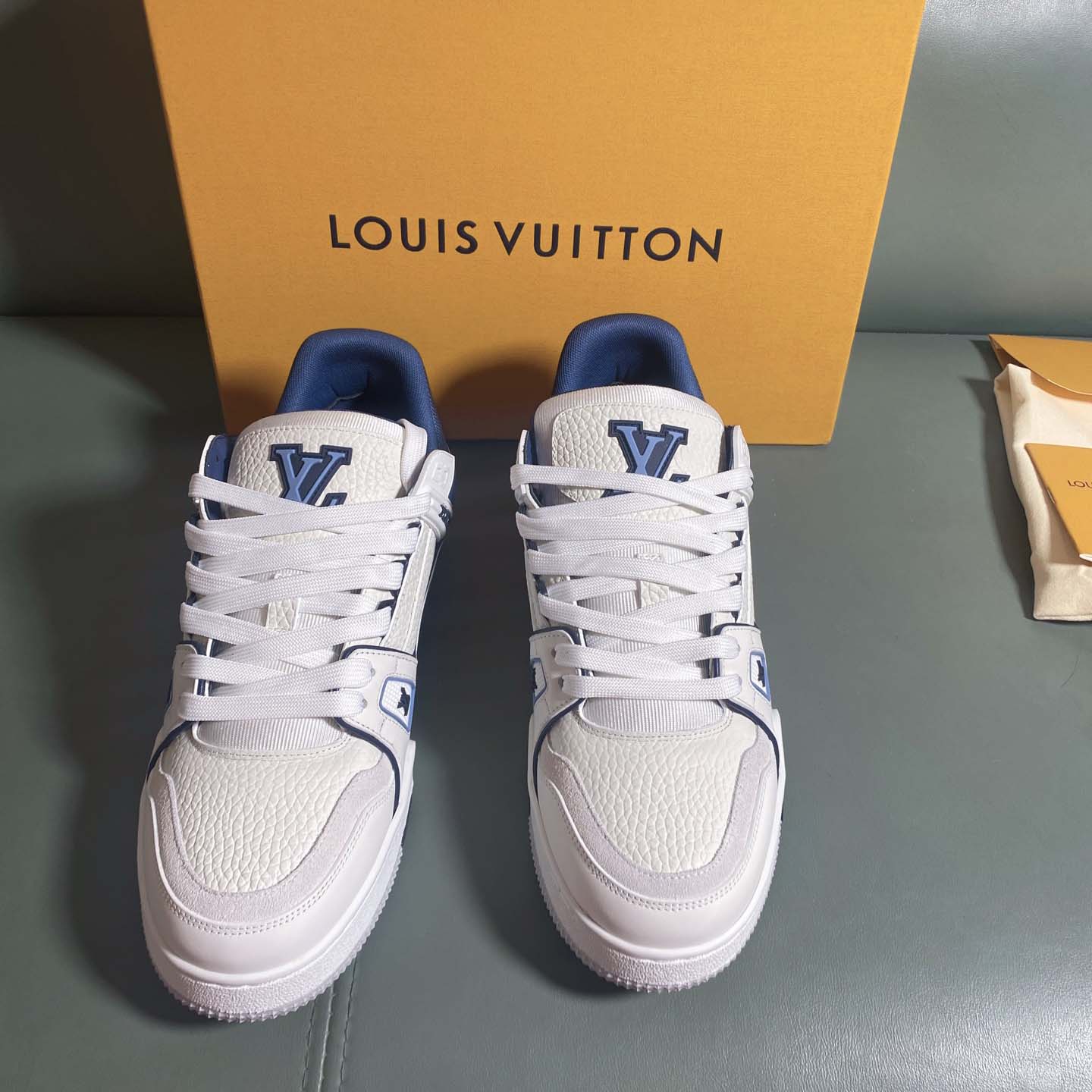 Louis Vuitton LV Trainer Sneaker     - DopestKickz