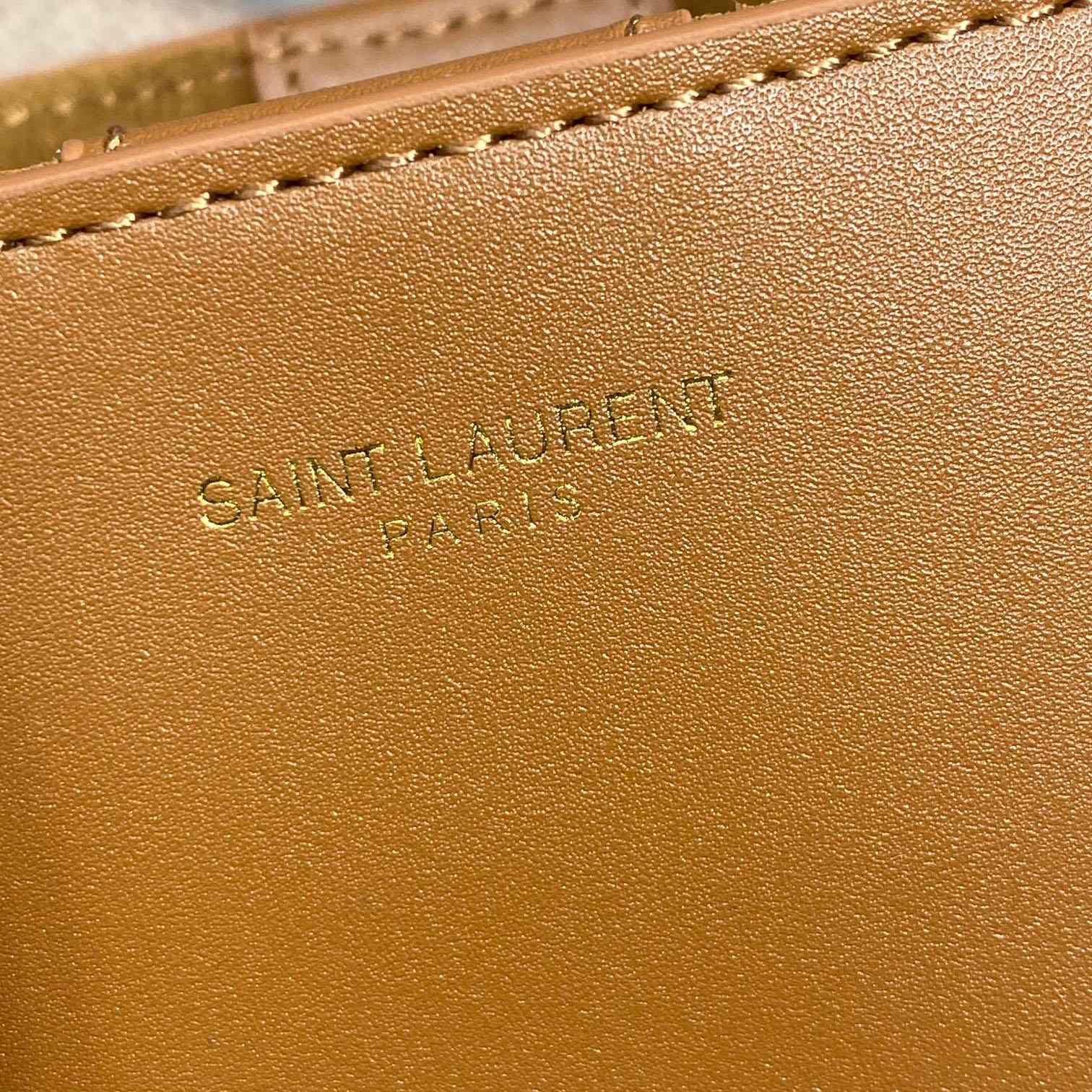 Saint Laurent Mini Toy Shopping Saint Laurent In Box Leather - DopestKickz