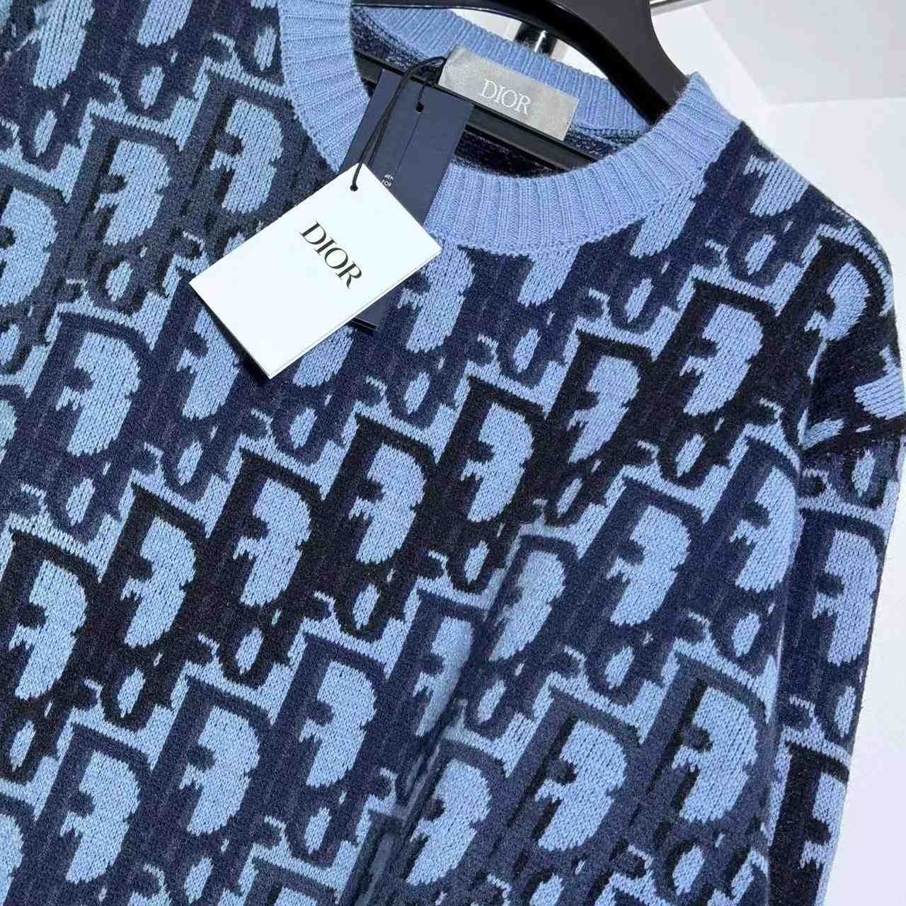 Dior Oblique Sweater  - DopestKickz