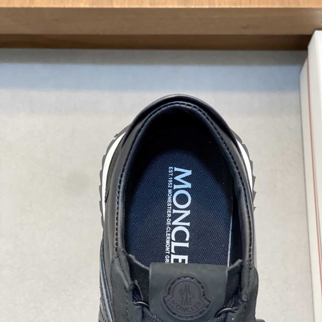 Moncler Pacey2 Suede & Nubuck Trainers - DopestKickz