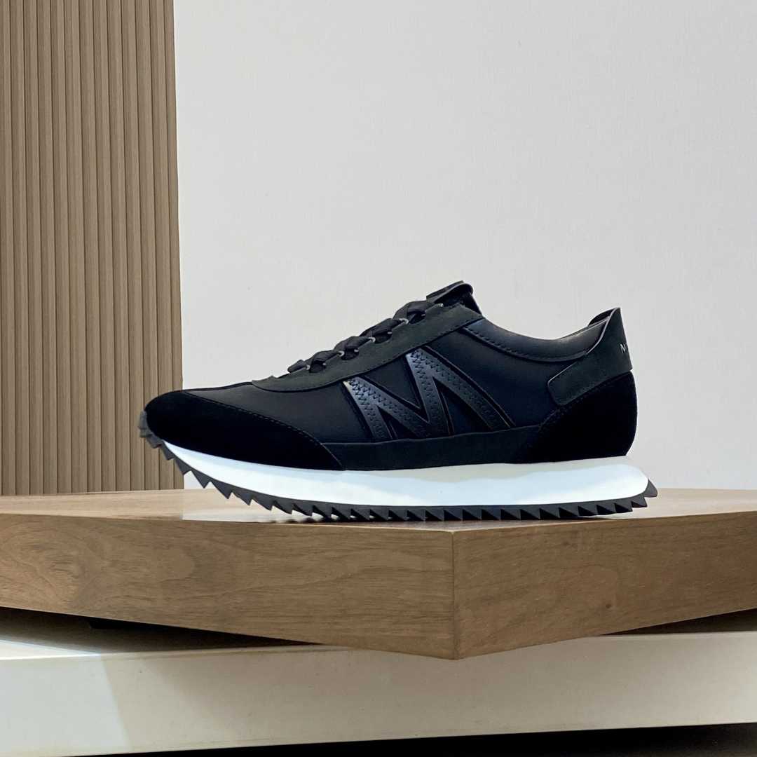 Moncler Pacey2 Suede & Nubuck Trainers - DopestKickz