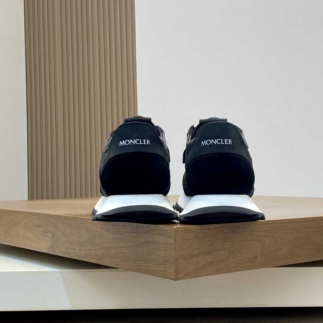 Moncler Pacey2 Suede & Nubuck Trainers - DopestKickz