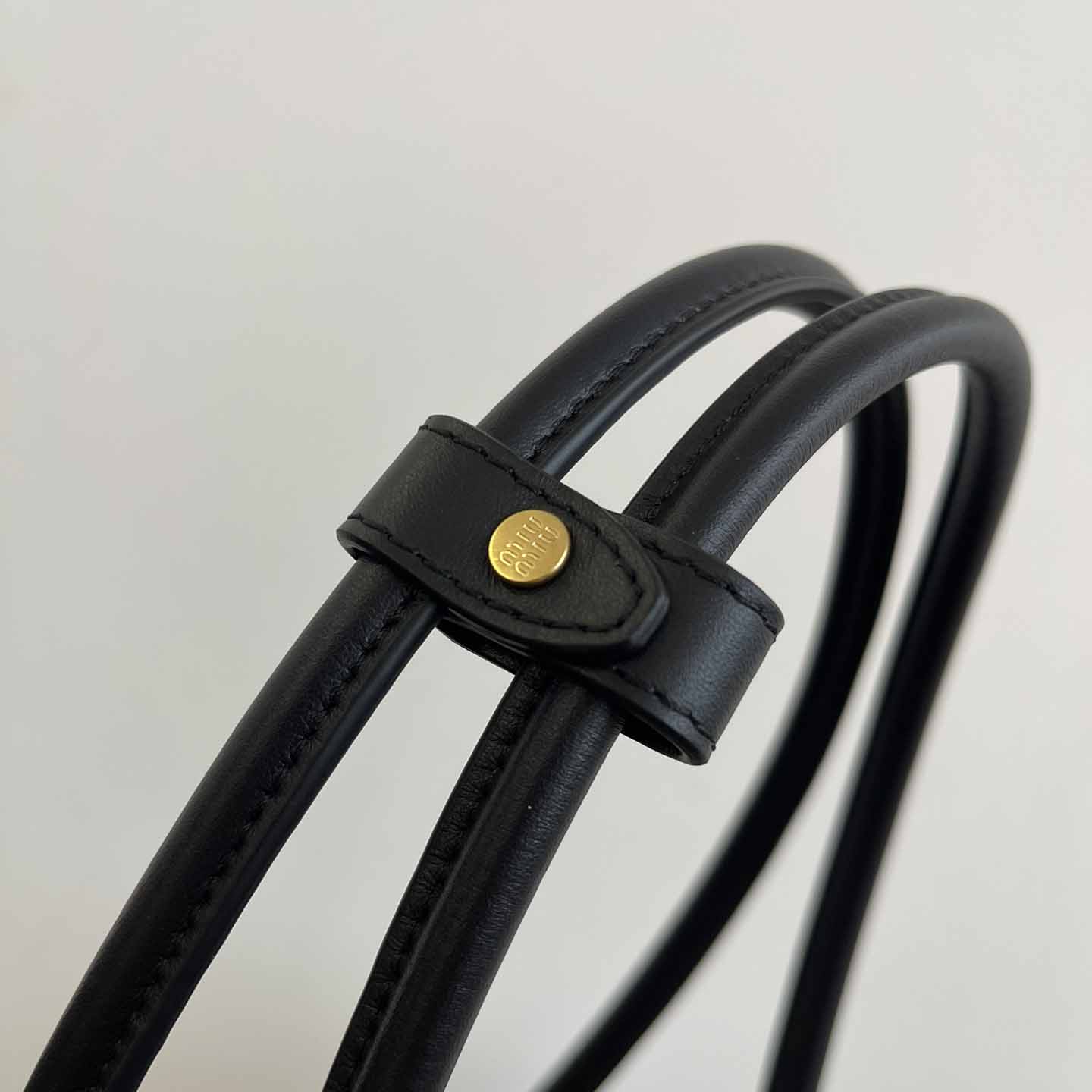 Miu Miu Beau Plaid And Leather Bag - DopestKickz