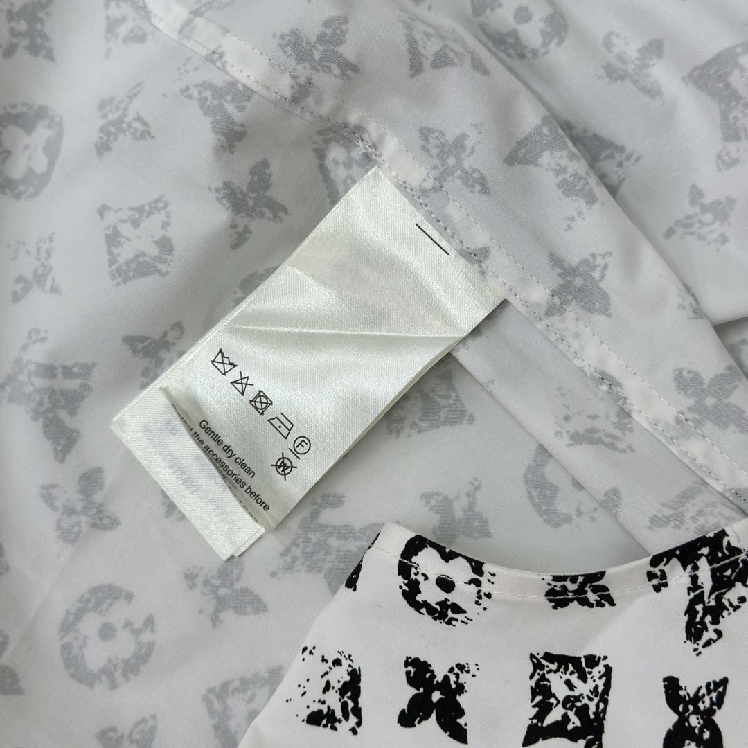 Louis Vuitton Monogram Fil Coupé Shirt   1AHX52 - DopestKickz