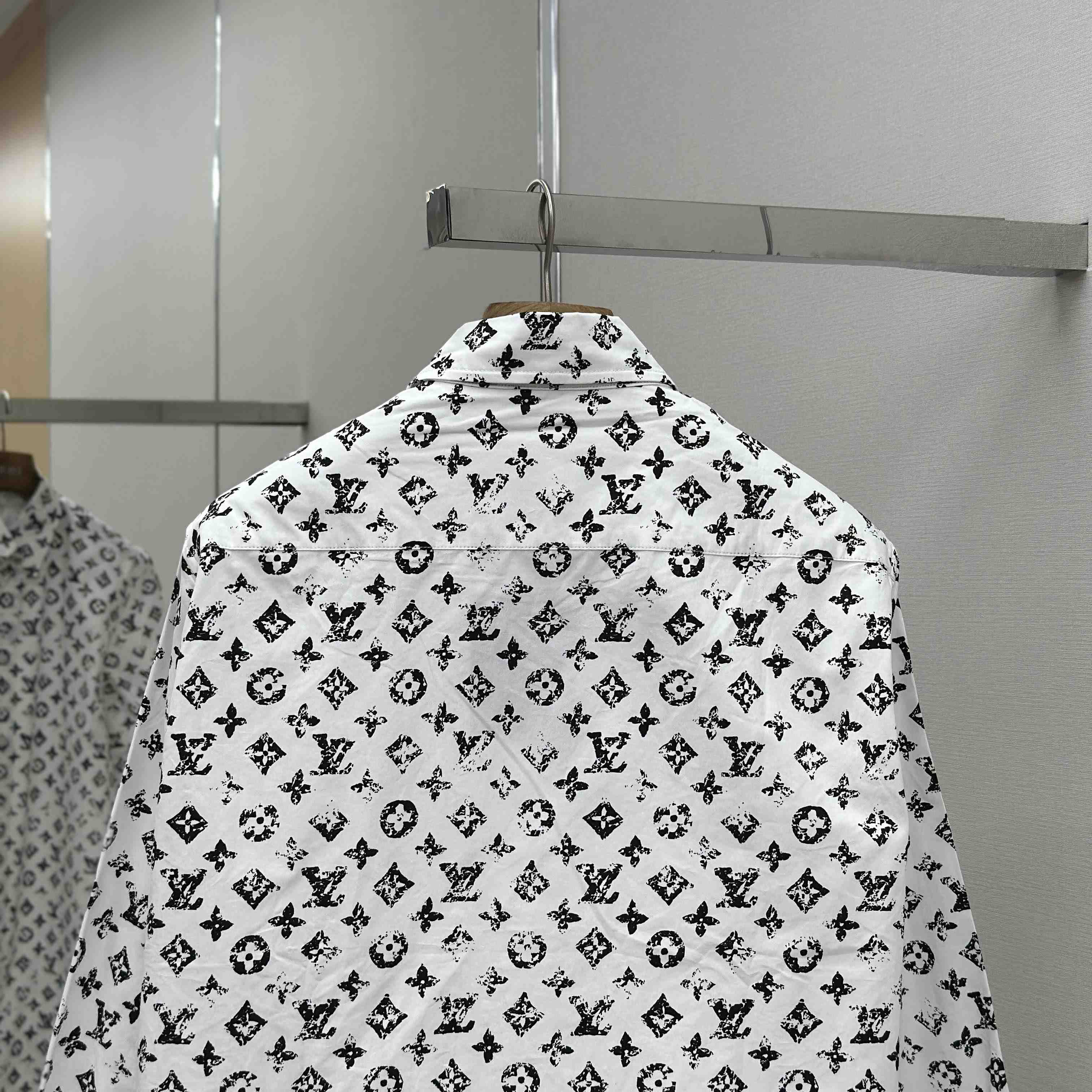 Louis Vuitton Monogram Fil Coupé Shirt   1AHX52 - DopestKickz
