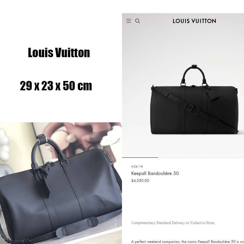 Louis Vuitton Keepall Bandoulière 50   M26118 - DopestKickz