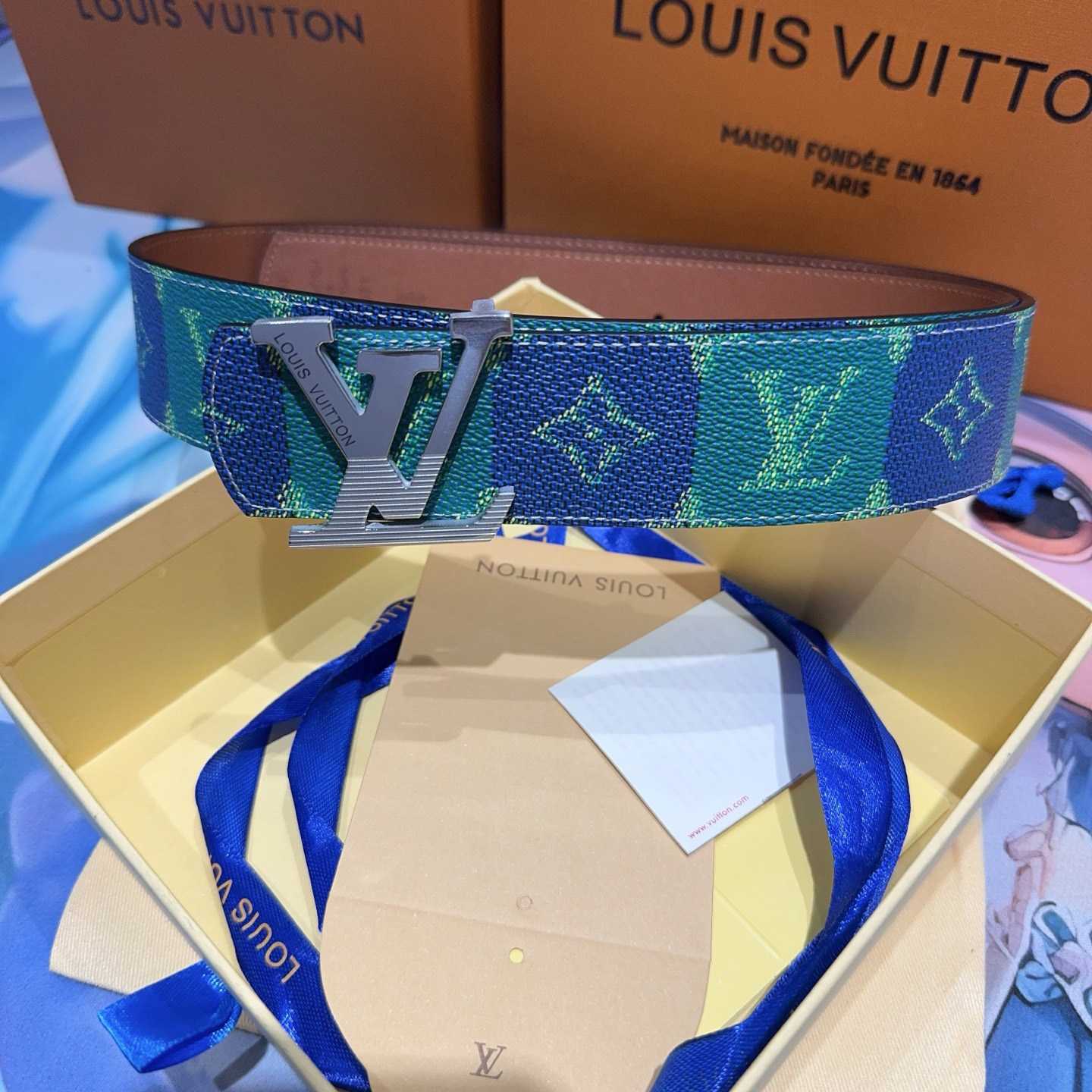 Louis Vuitton 40mm Reversible Belt  - DopestKickz
