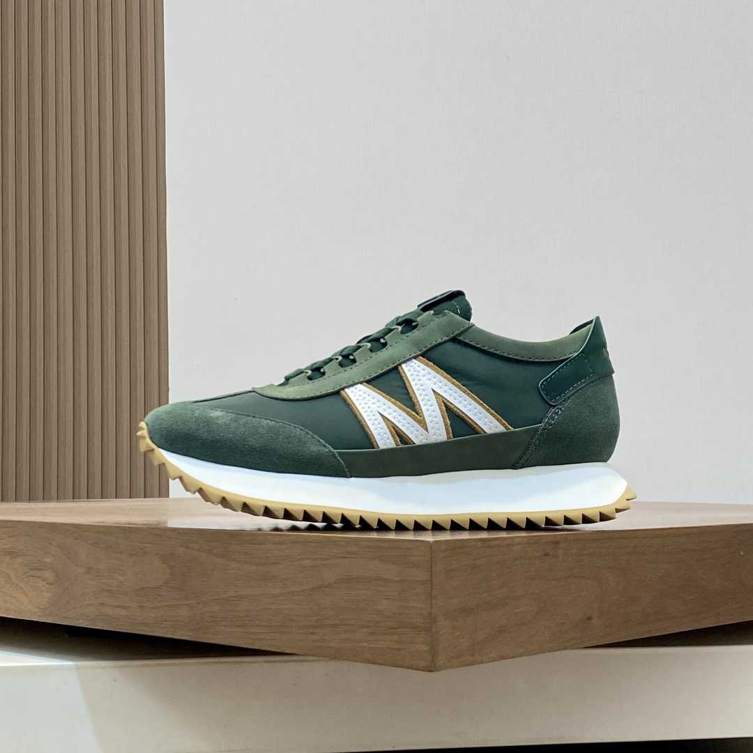 Moncler Pacey2 Suede & Nubuck Trainers - DopestKickz