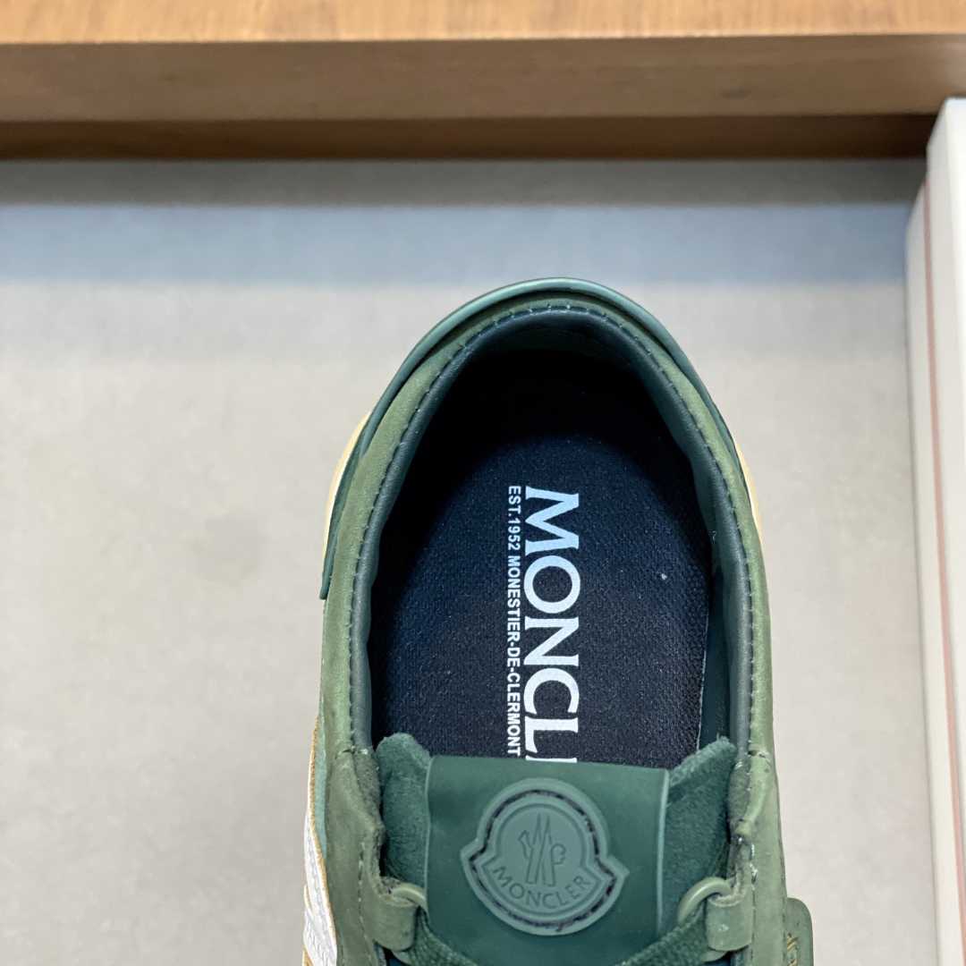 Moncler Pacey2 Suede & Nubuck Trainers - DopestKickz