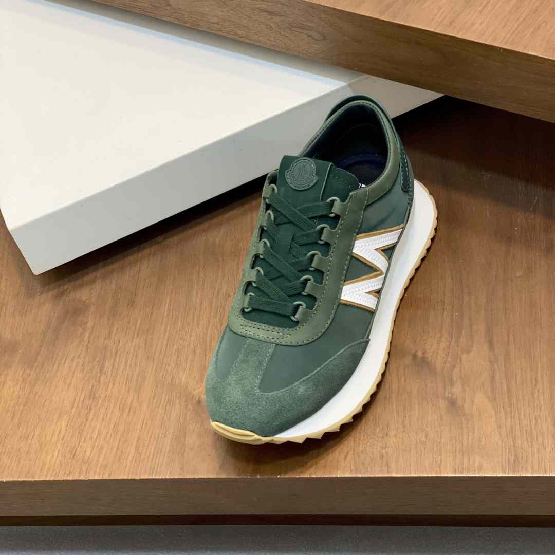 Moncler Pacey2 Suede & Nubuck Trainers - DopestKickz