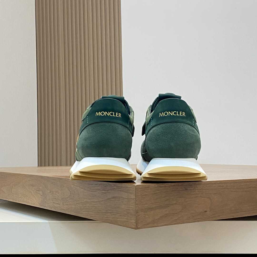 Moncler Pacey2 Suede & Nubuck Trainers - DopestKickz