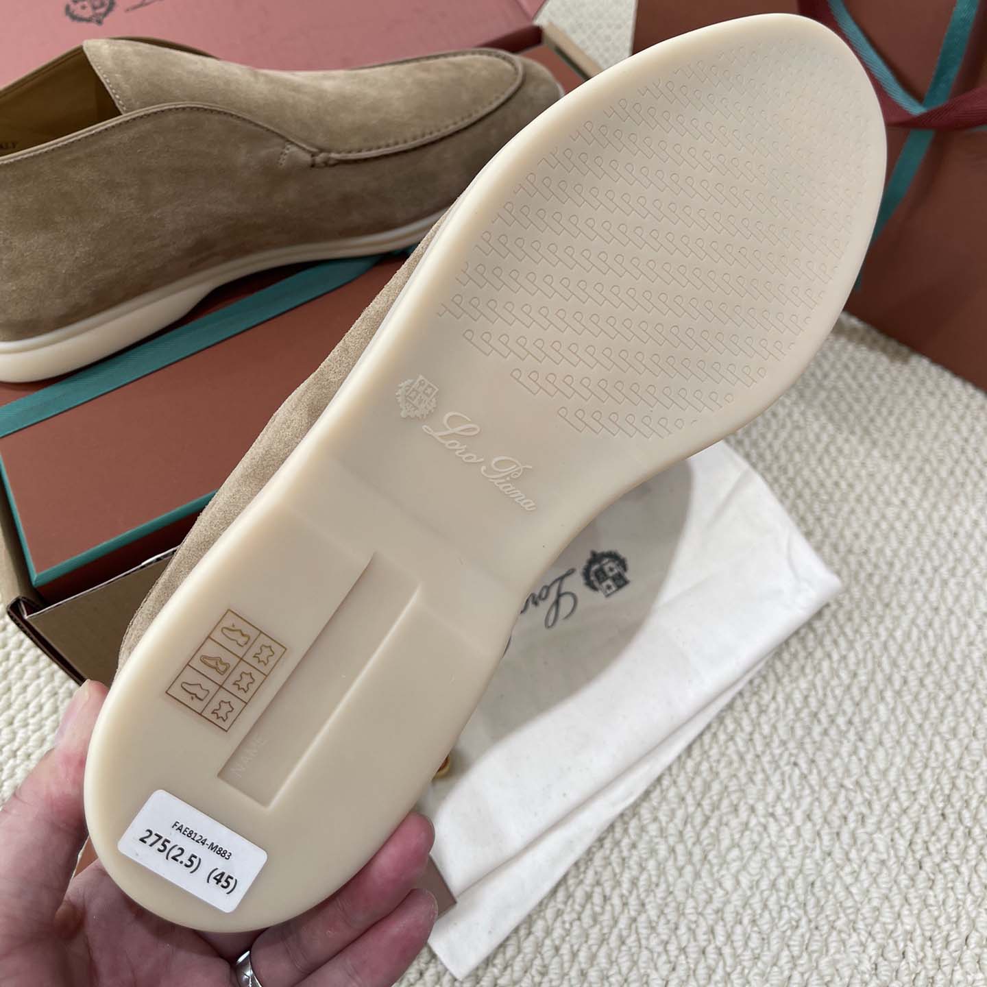 Loro Piana White Sole Summer Walk Loafers - DopestKickz