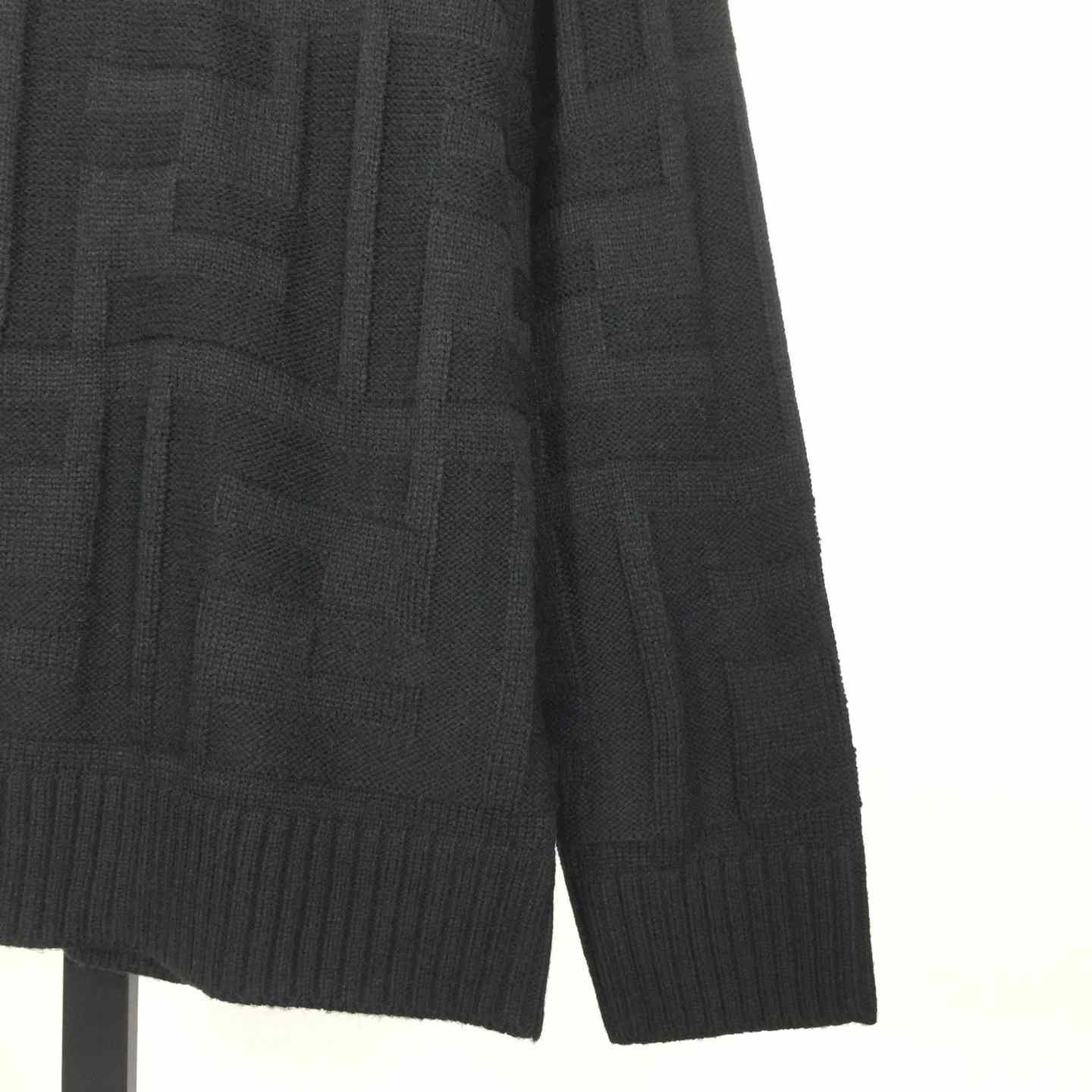 Fendi Black Wool Pullover - DopestKickz