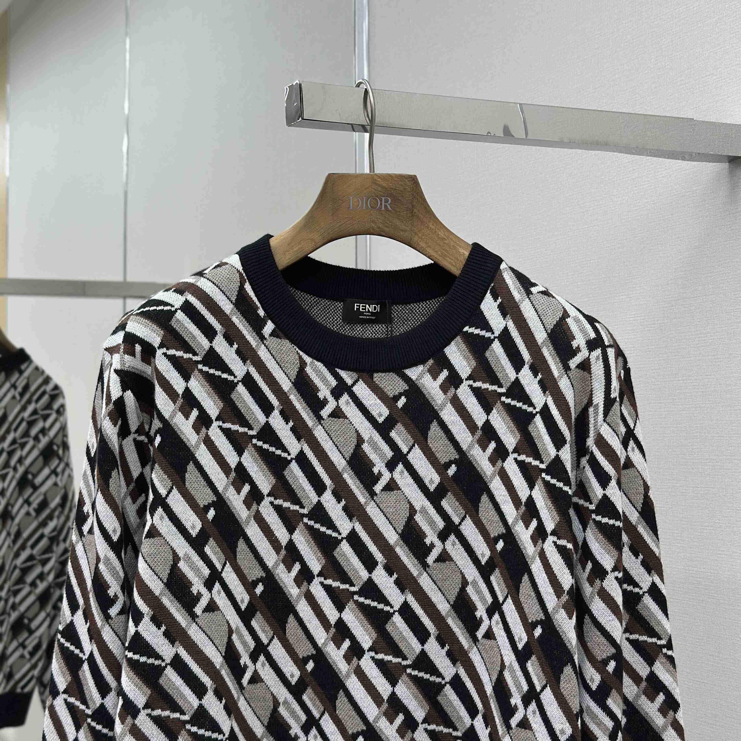 Fendi Multicolor Wool Jumper - DopestKickz