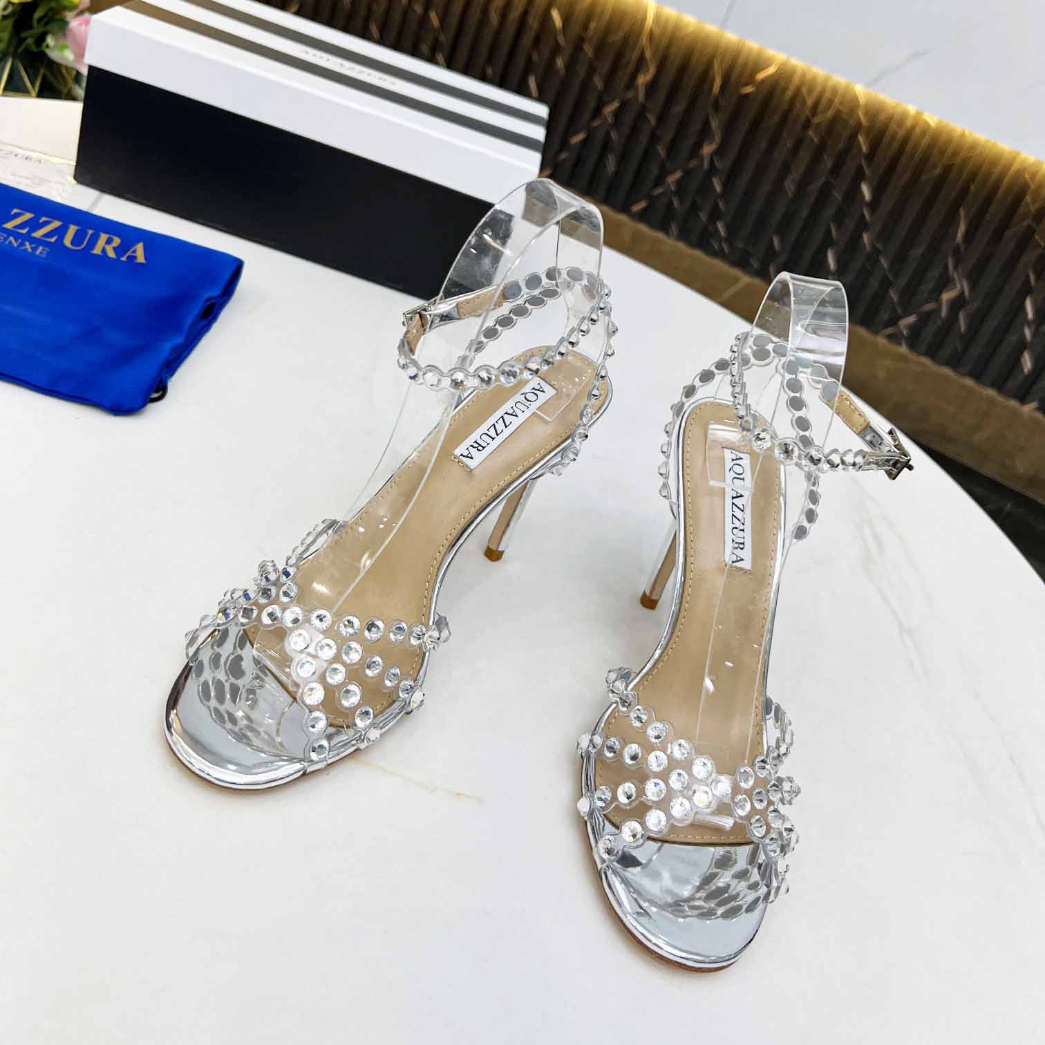 Aquazzura Tequila Plexi Sanda    - DopestKickz