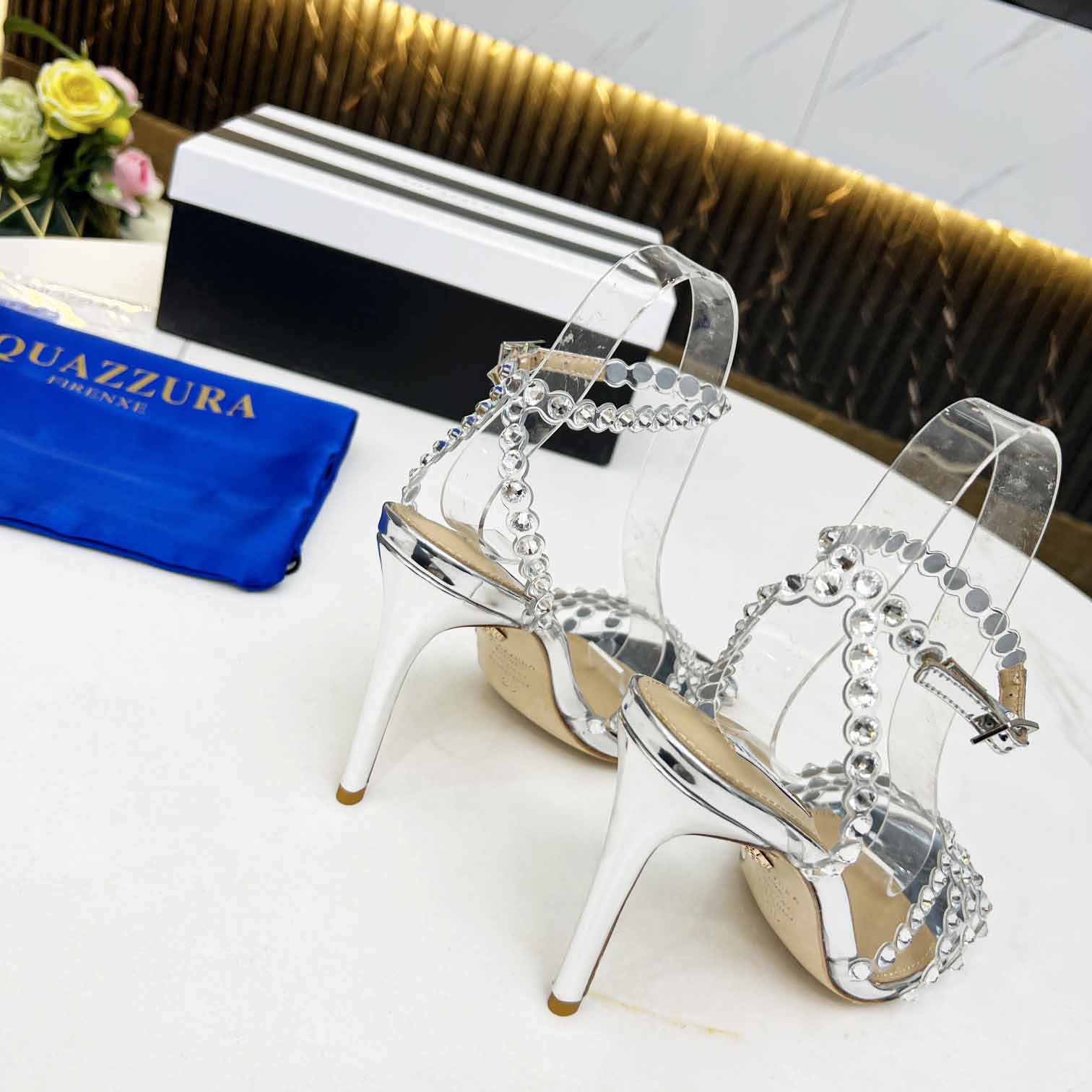 Aquazzura Tequila Plexi Sanda    - DopestKickz
