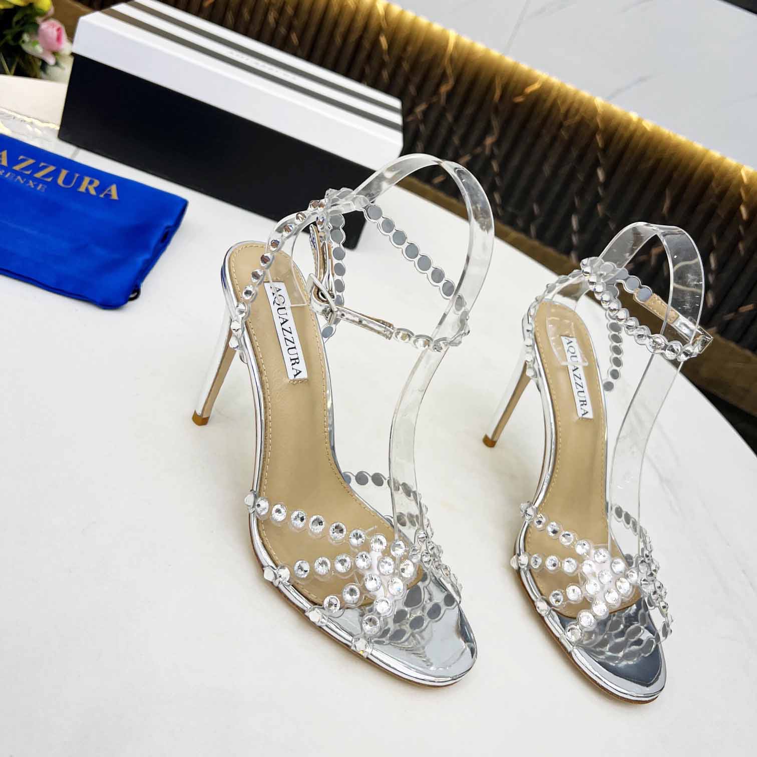 Aquazzura Tequila Plexi Sanda    - DopestKickz