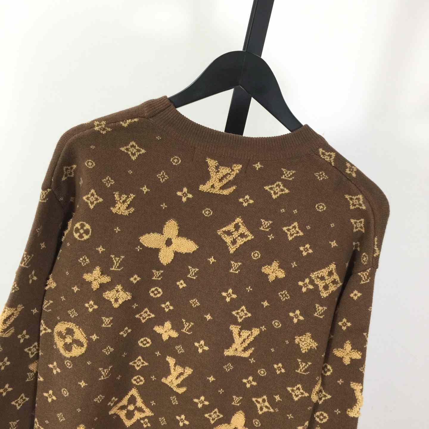 Louis Vuitton Monogram Wool Blend Pullover - DopestKickz