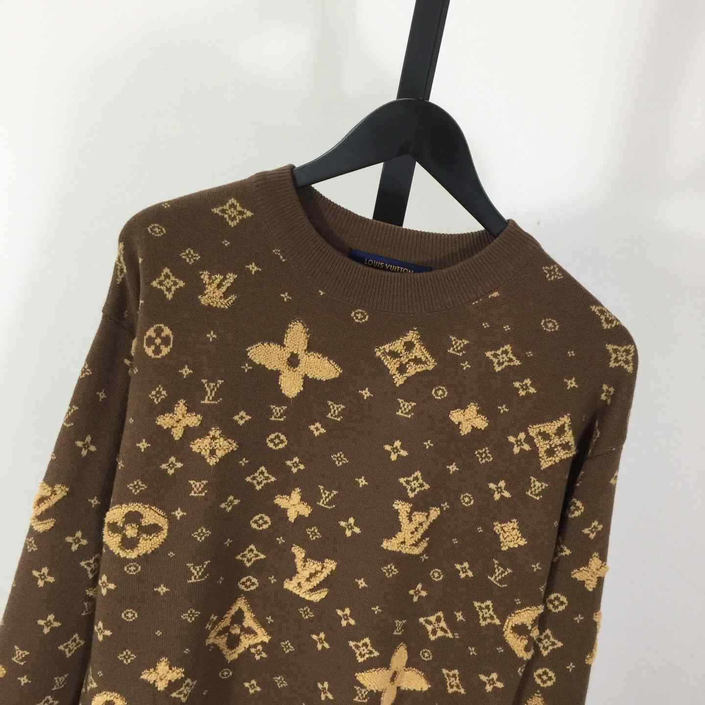 Louis Vuitton Monogram Wool Blend Pullover - DopestKickz