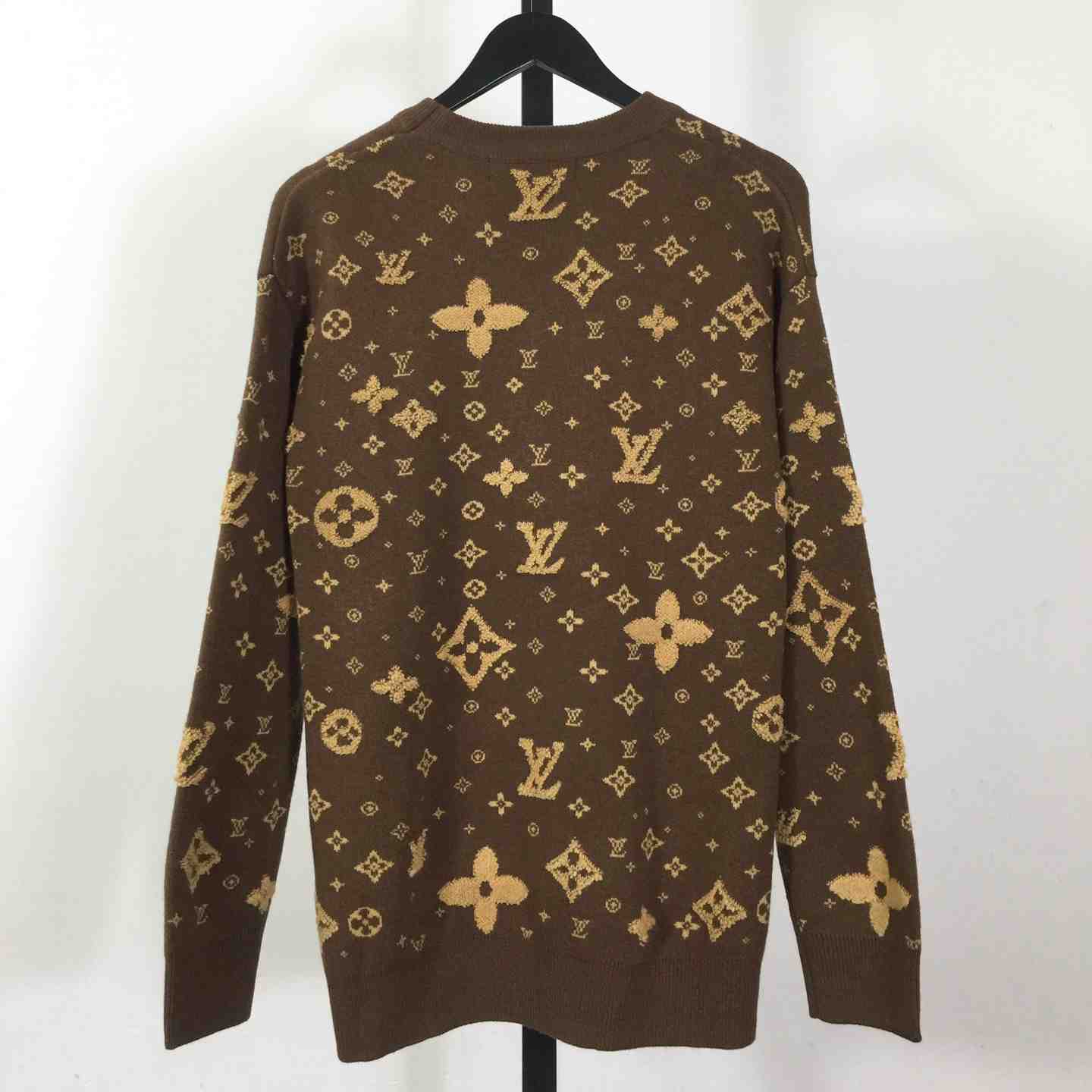 Louis Vuitton Monogram Wool Blend Pullover - DopestKickz