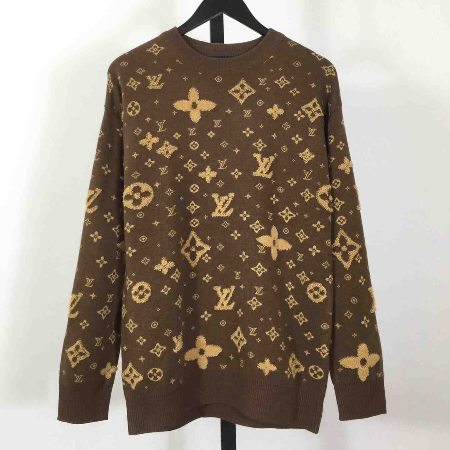 Louis Vuitton Monogram Wool Blend Pullover - DopestKickz