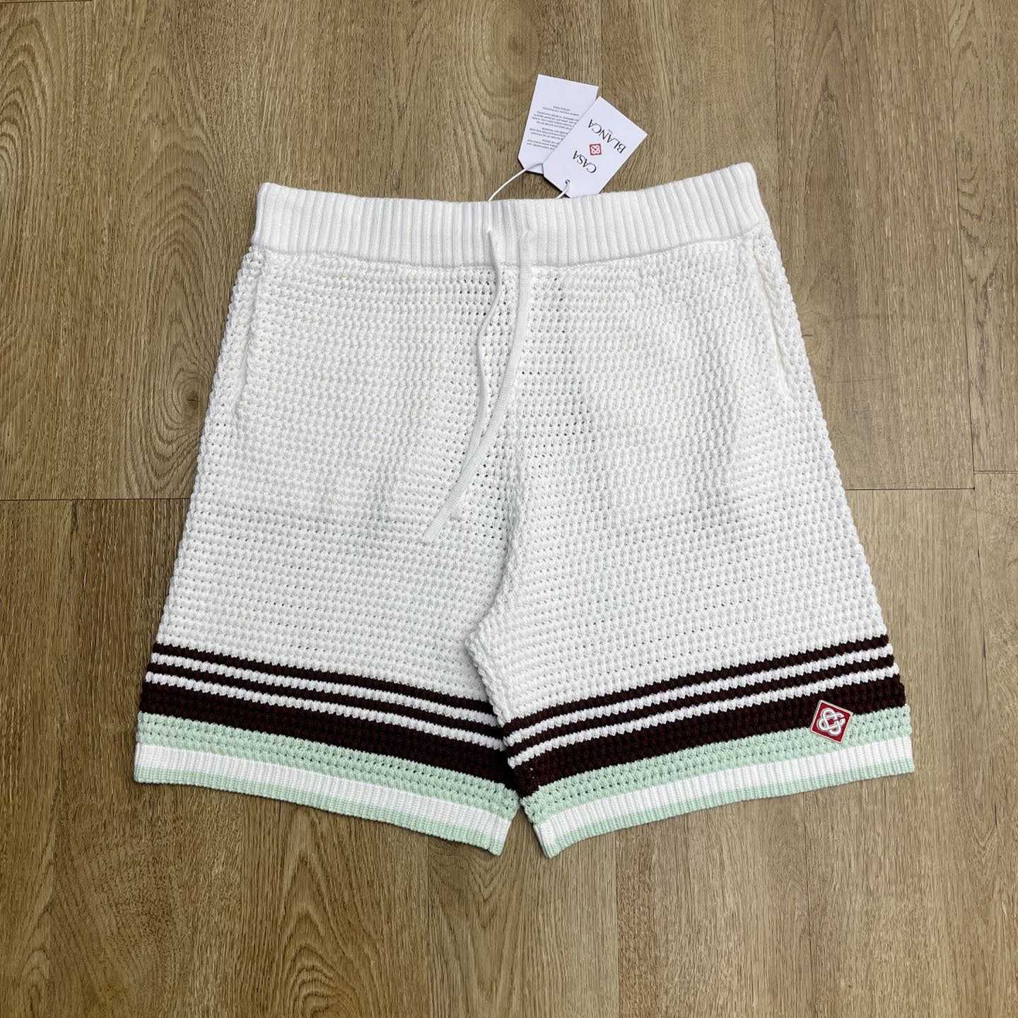 Casablanca Cotton Tennis Crochet Shorts    Z6034 - DopestKickz