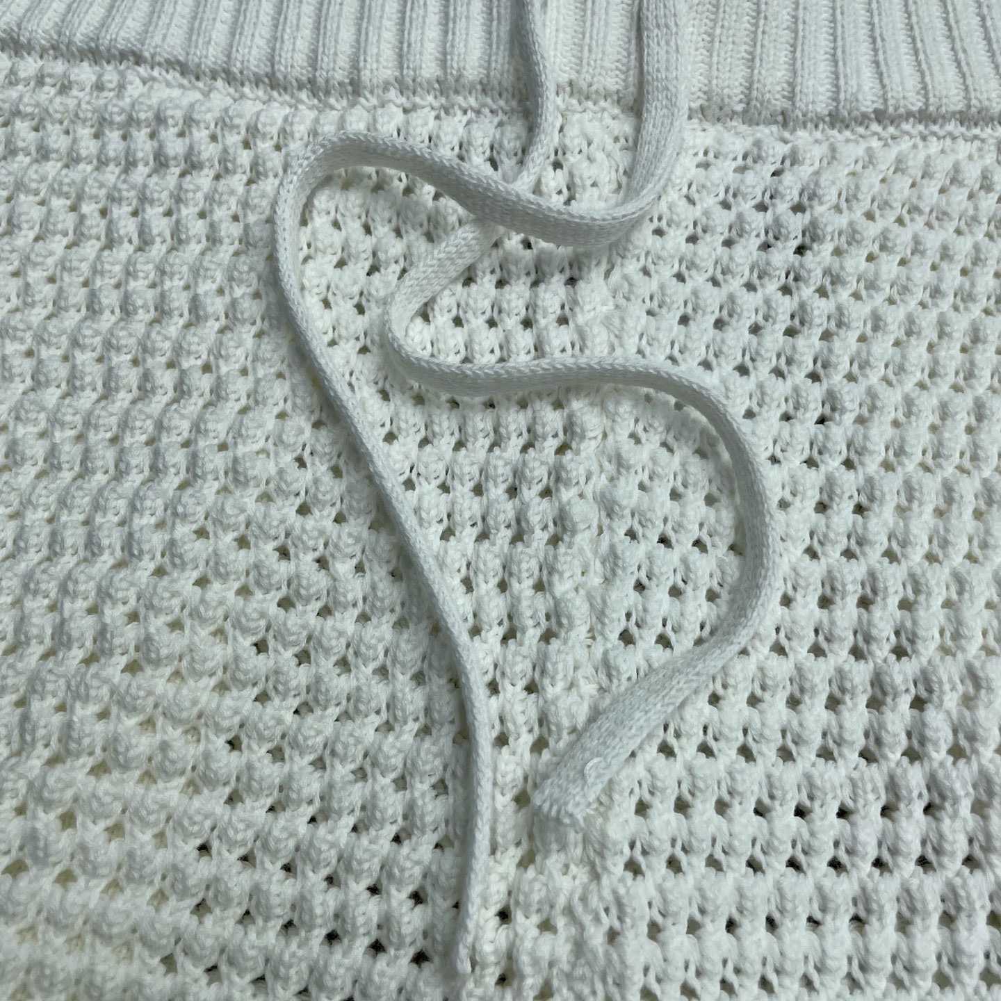 Casablanca Cotton Tennis Crochet Shorts    Z6034 - DopestKickz