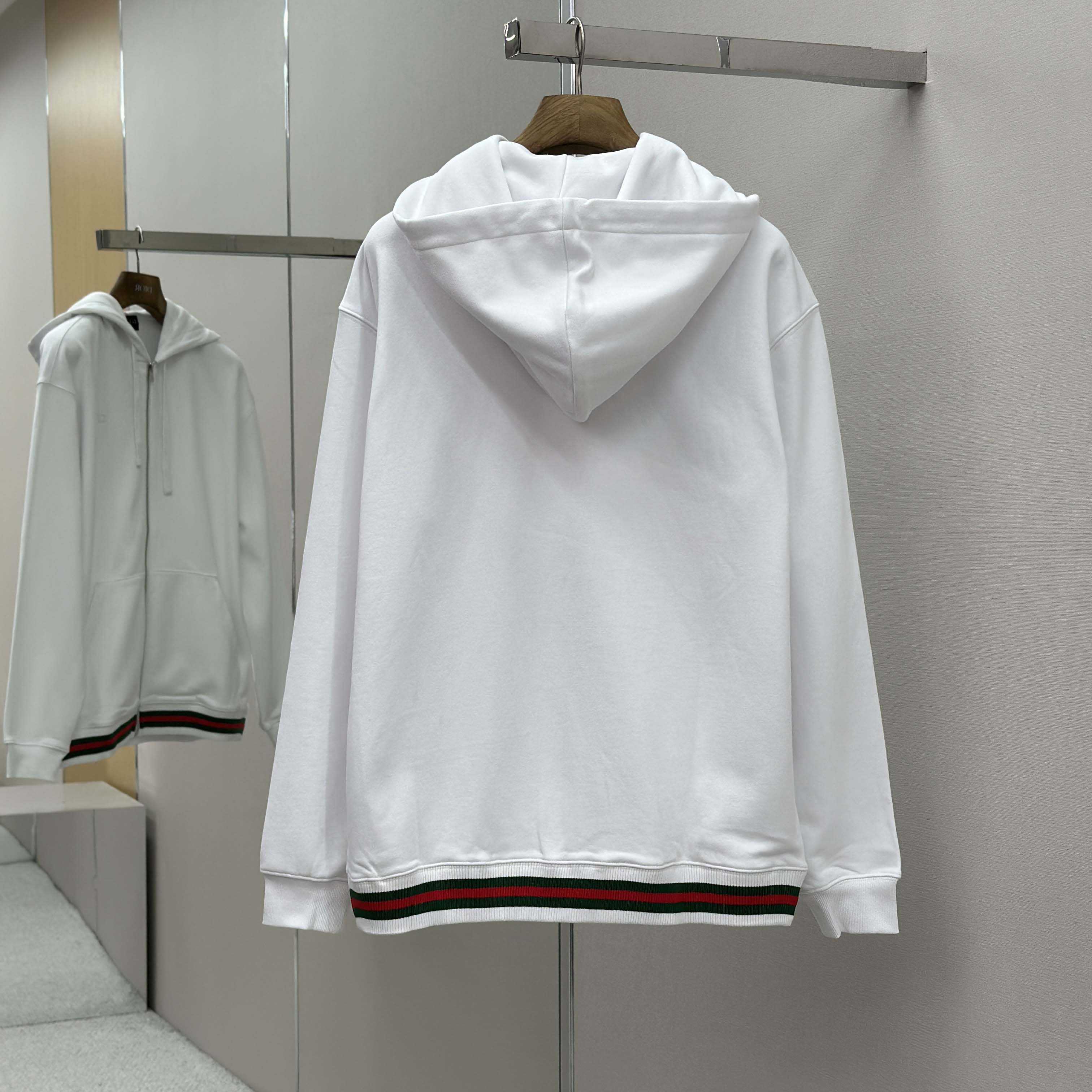 Gucci Cotton Jersey Sweatshirt With Web - DopestKickz