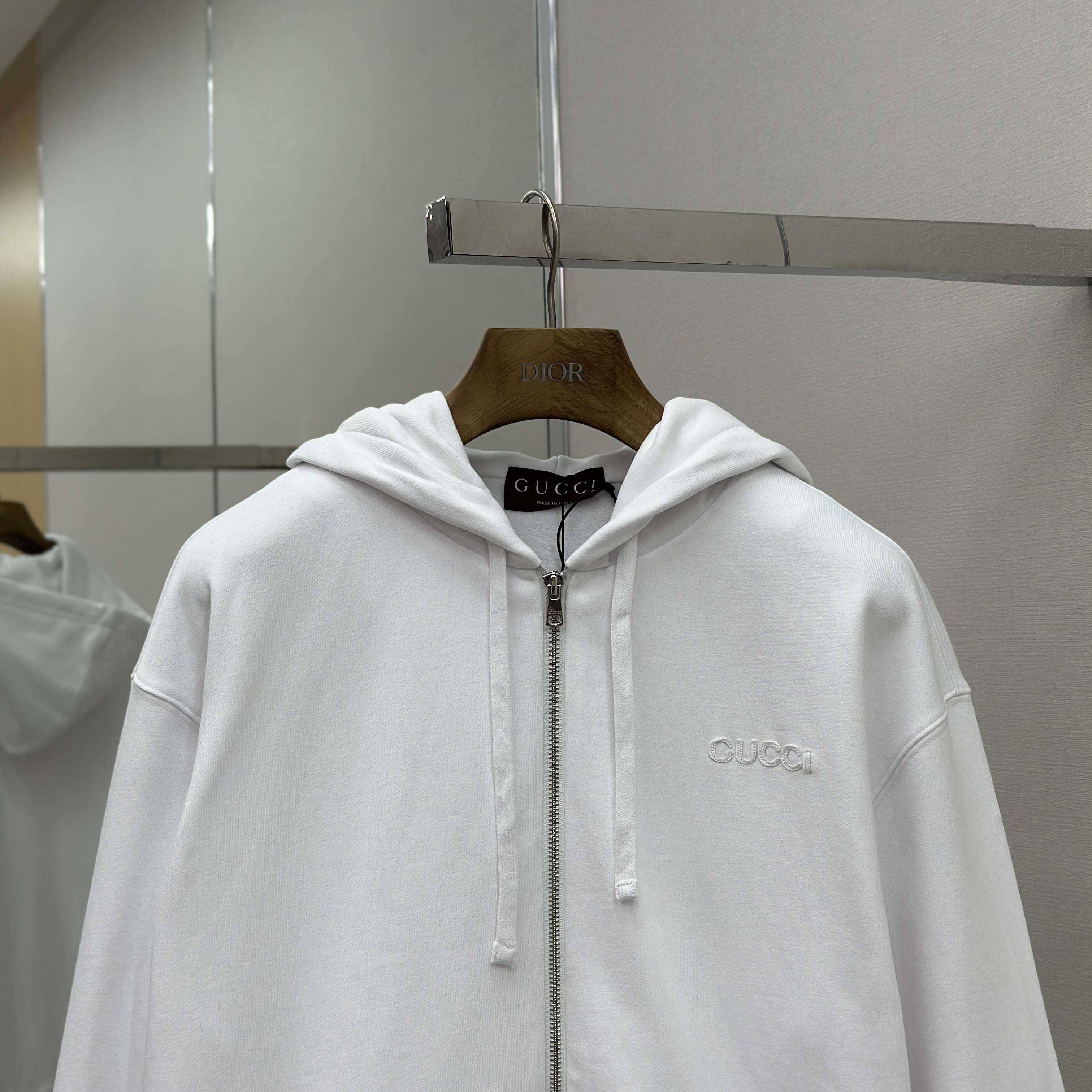 Gucci Cotton Jersey Sweatshirt With Web - DopestKickz