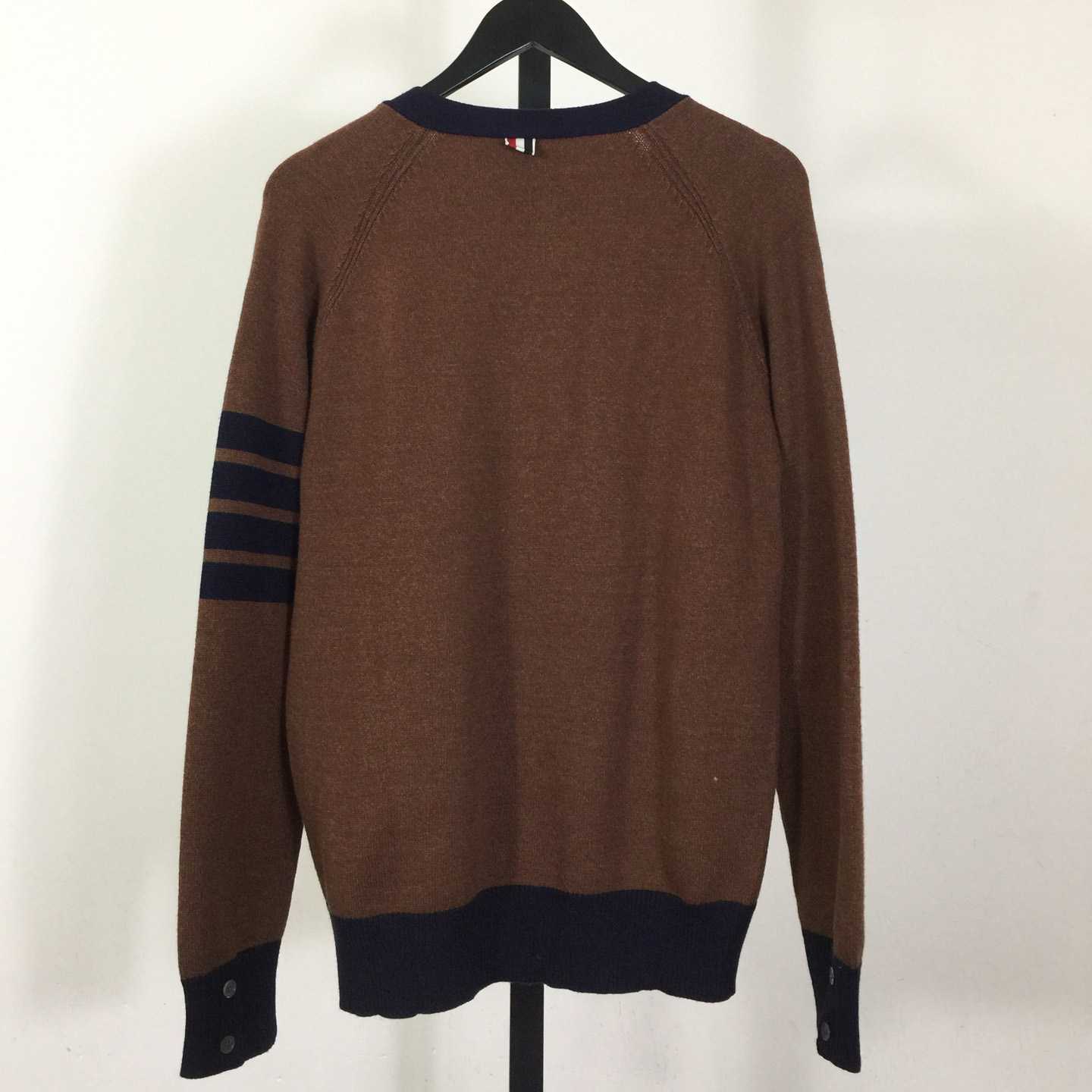 Thom Browne 4-Bar Cardigan - DopestKickz