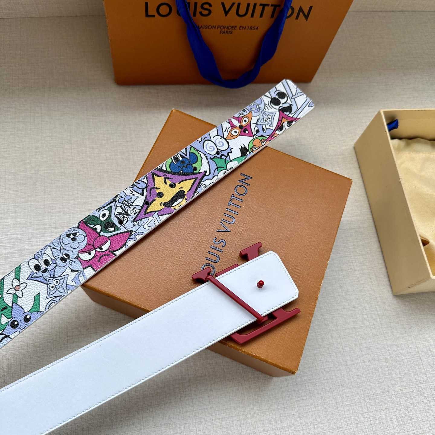 Louis Vuitton LV Initiales 40mm Reversible Belt   - DopestKickz