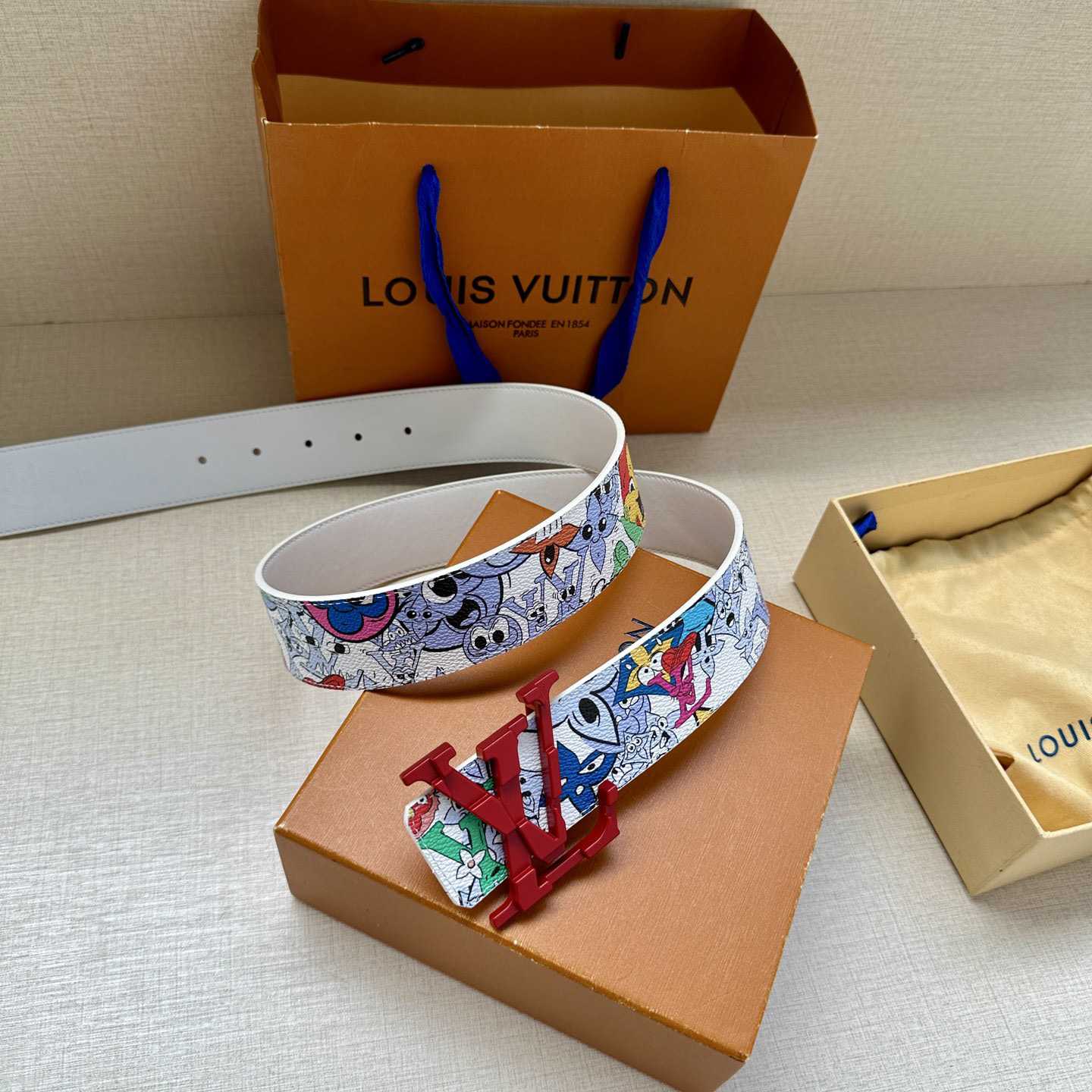 Louis Vuitton LV Initiales 40mm Reversible Belt   - DopestKickz