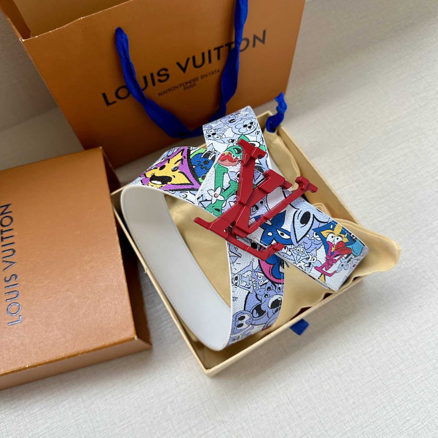 Louis Vuitton LV Initiales 40mm Reversible Belt   - DopestKickz