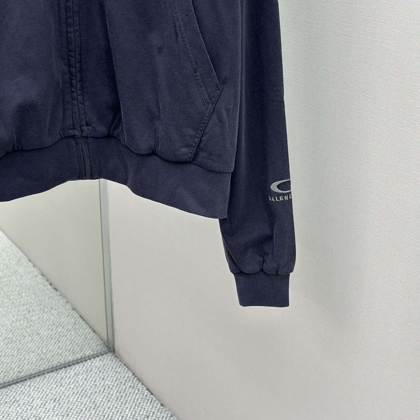 Balenciaga Back Reversible Zip-Up Hoodie - DopestKickz