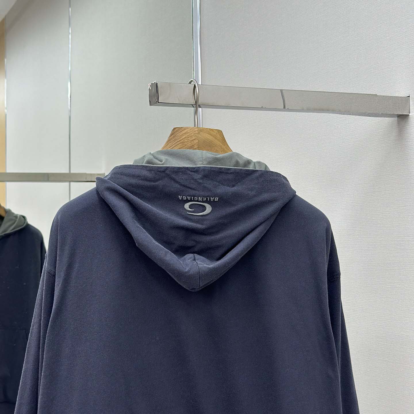 Balenciaga Back Reversible Zip-Up Hoodie - DopestKickz