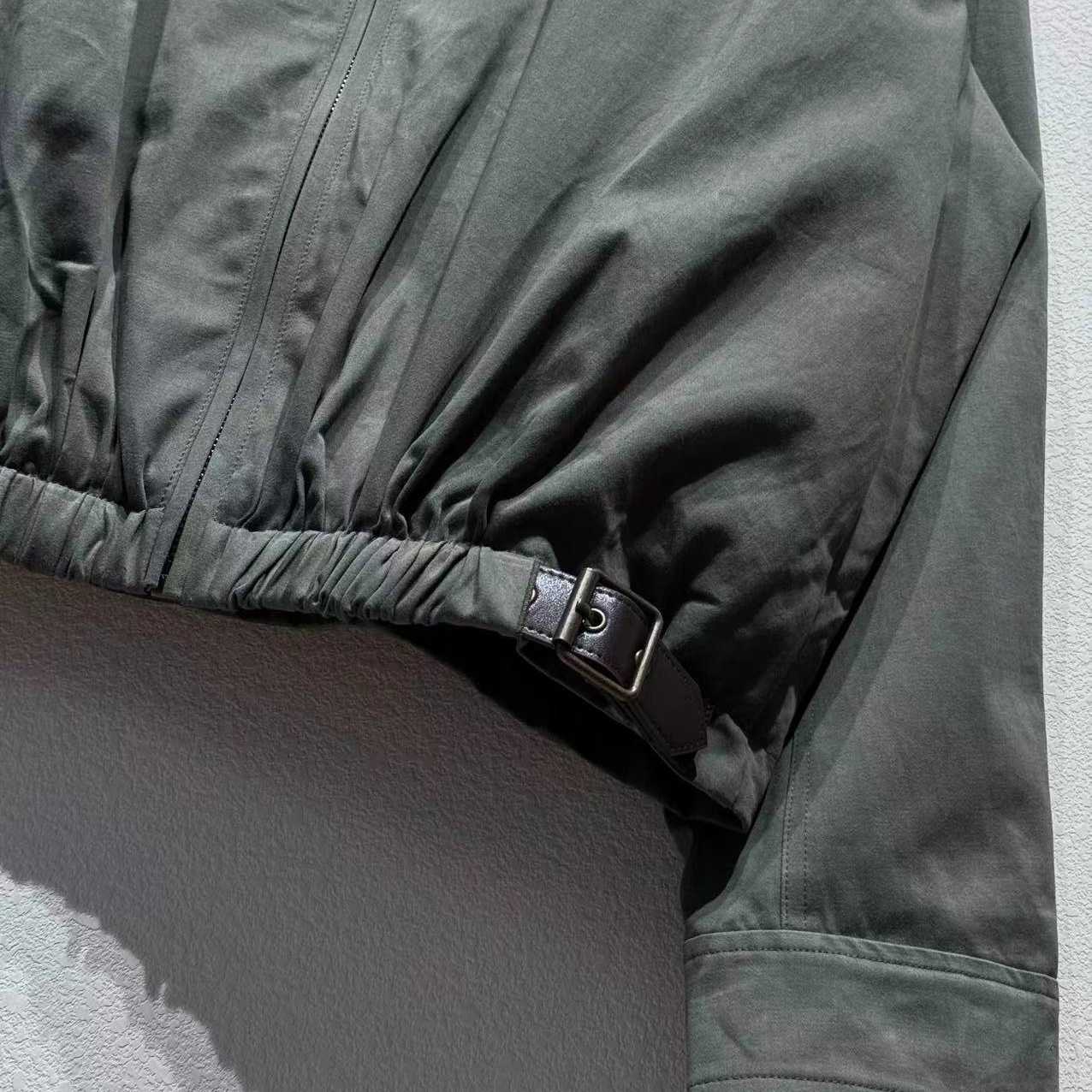 Loewe Belted Jacket In Cotton - DopestKickz