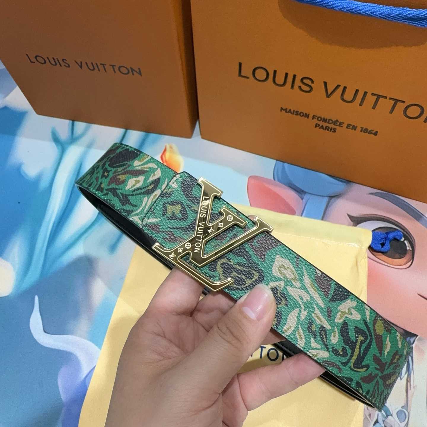 Louis Vuitton 40mm Reversible Belt  - DopestKickz